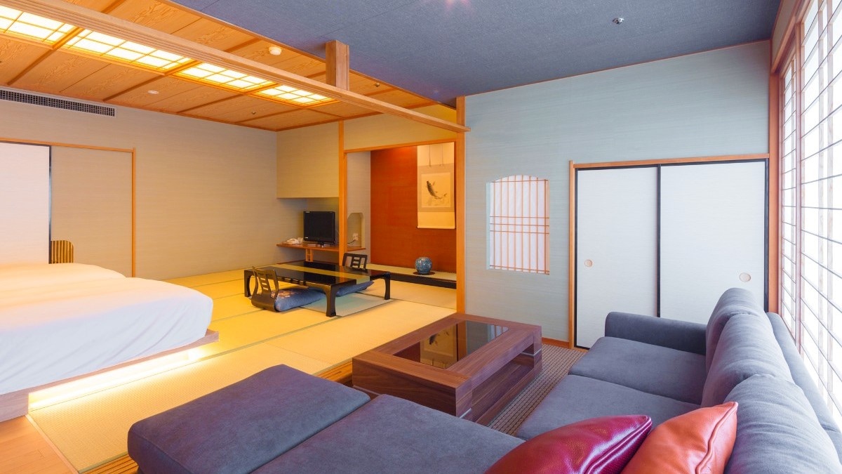 River side Japanese-Western style room