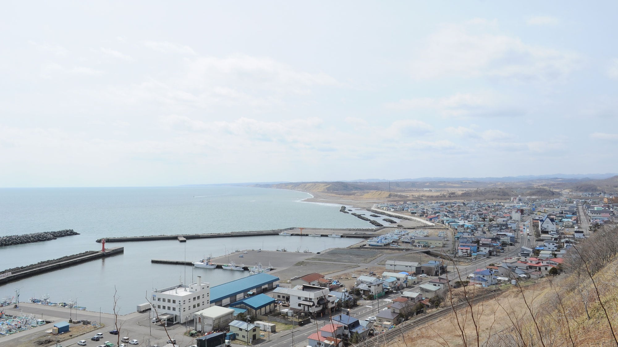 [Shiranuka city] Overlooking the Pacific Ocean