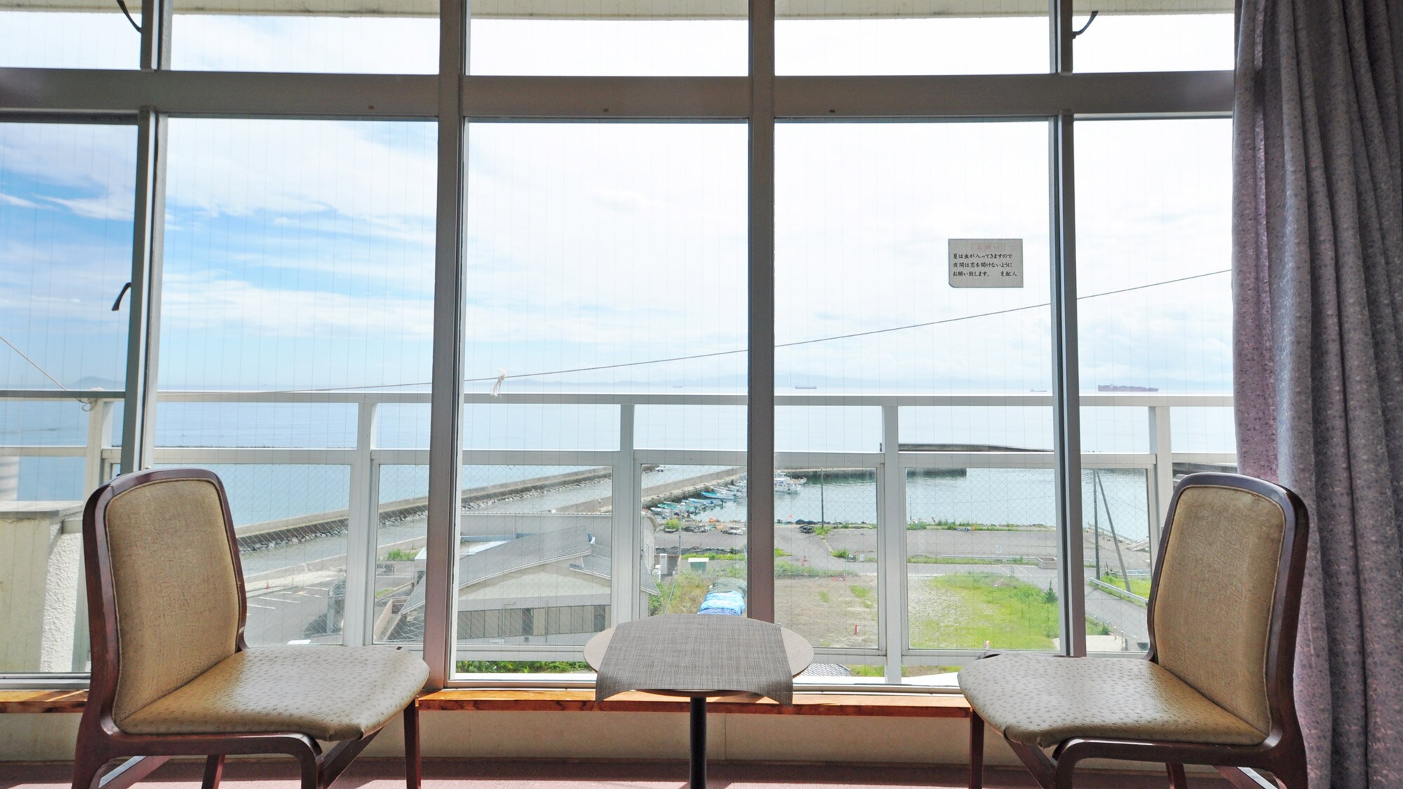 [Japanese-style room with 10 tatami UB] Ocean view