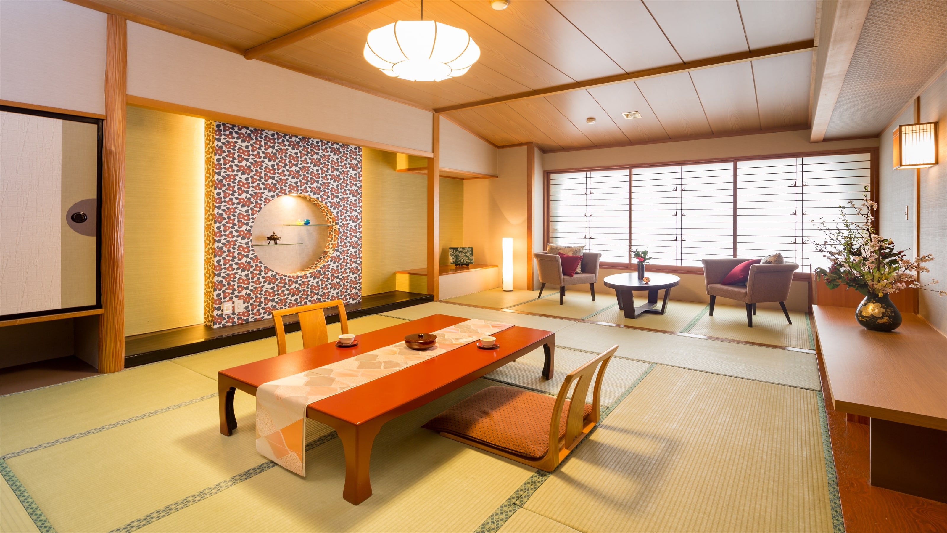 Kamar bergaya Jepang 12 tikar tatami