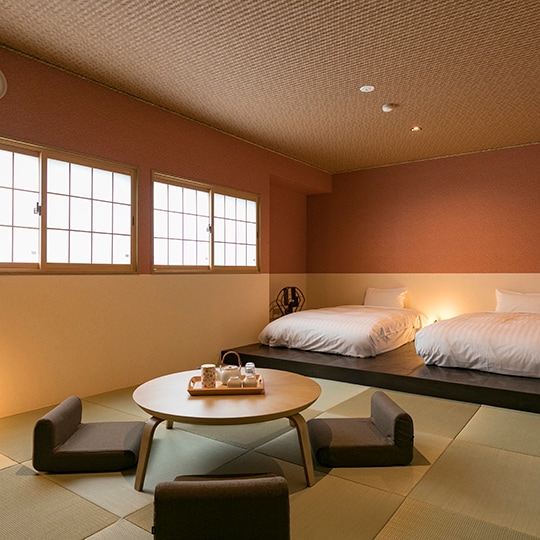 Main building designer Japanese and Western room 14 tatami mats