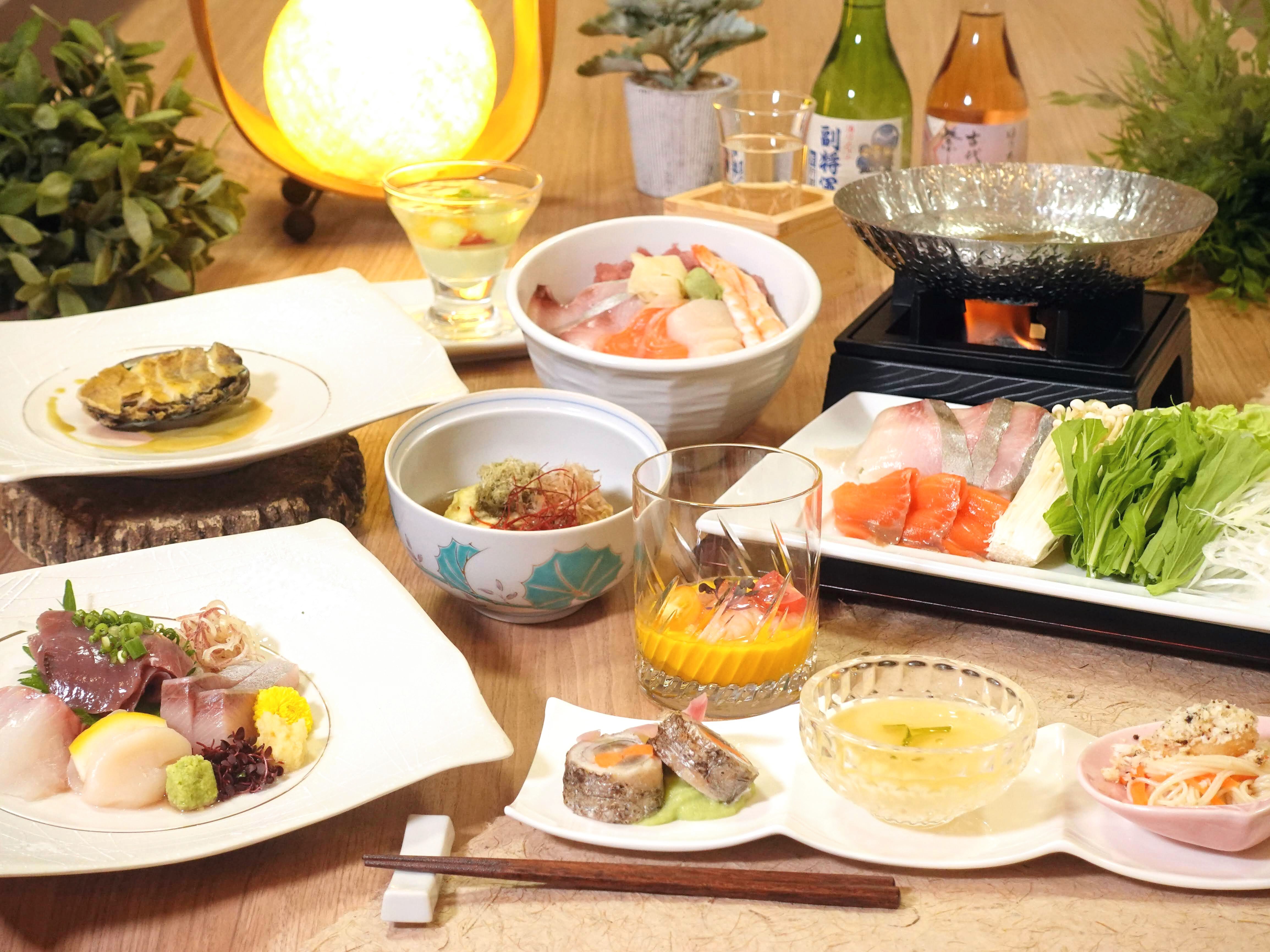 [Cuisine] All-seafood plan