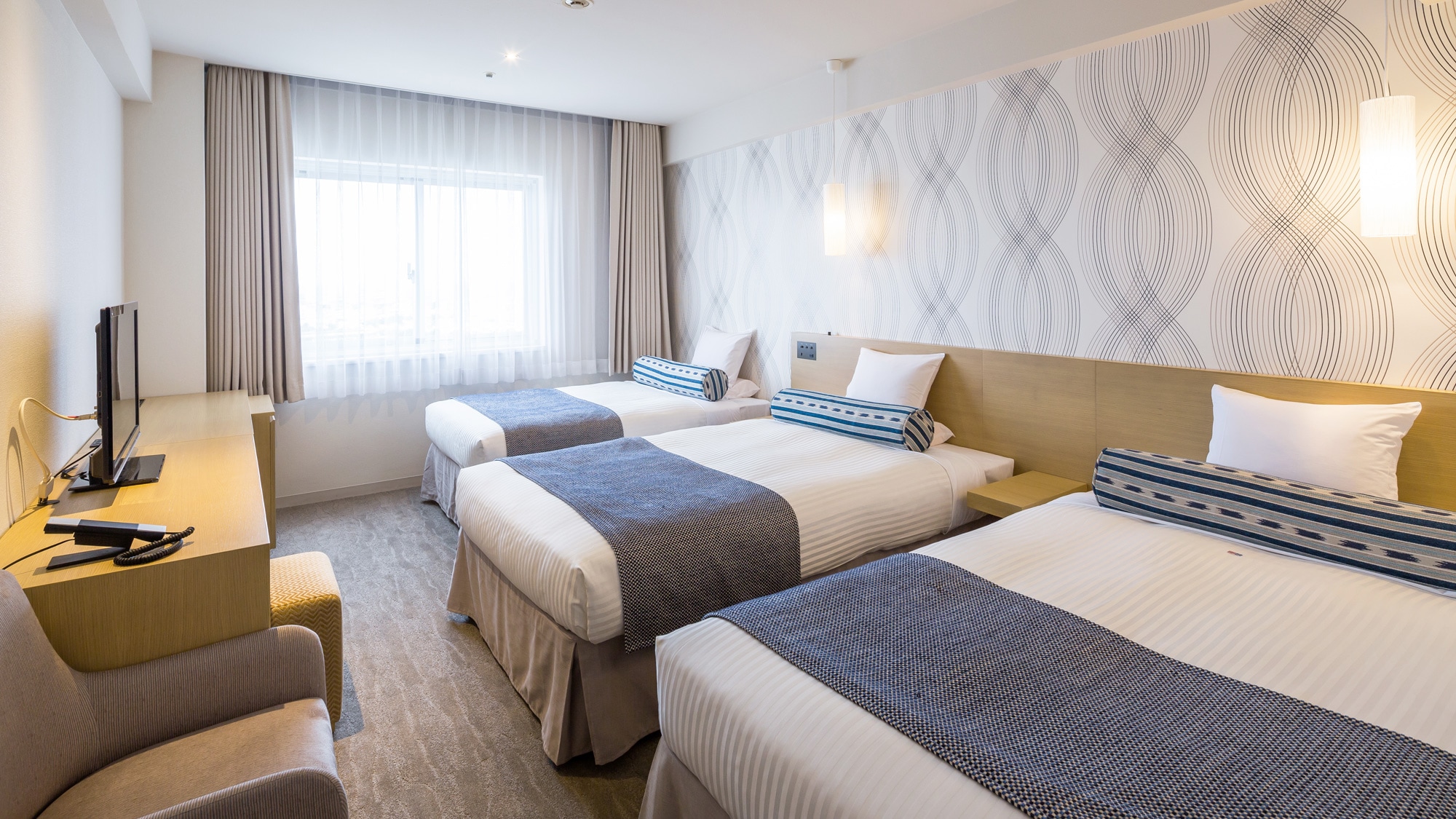 [Standard Twin] Example / 3 bed image