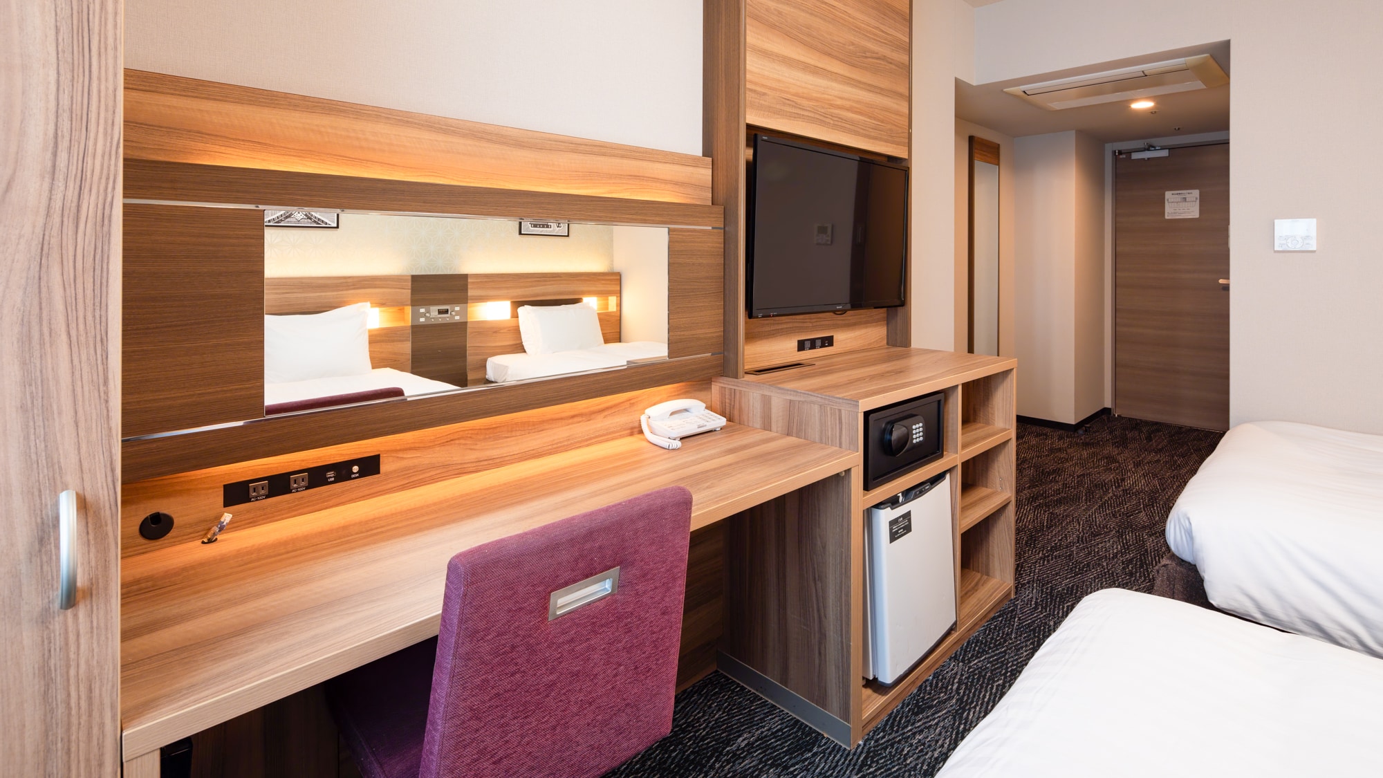 [Twin Standard 2] An example of a guest room