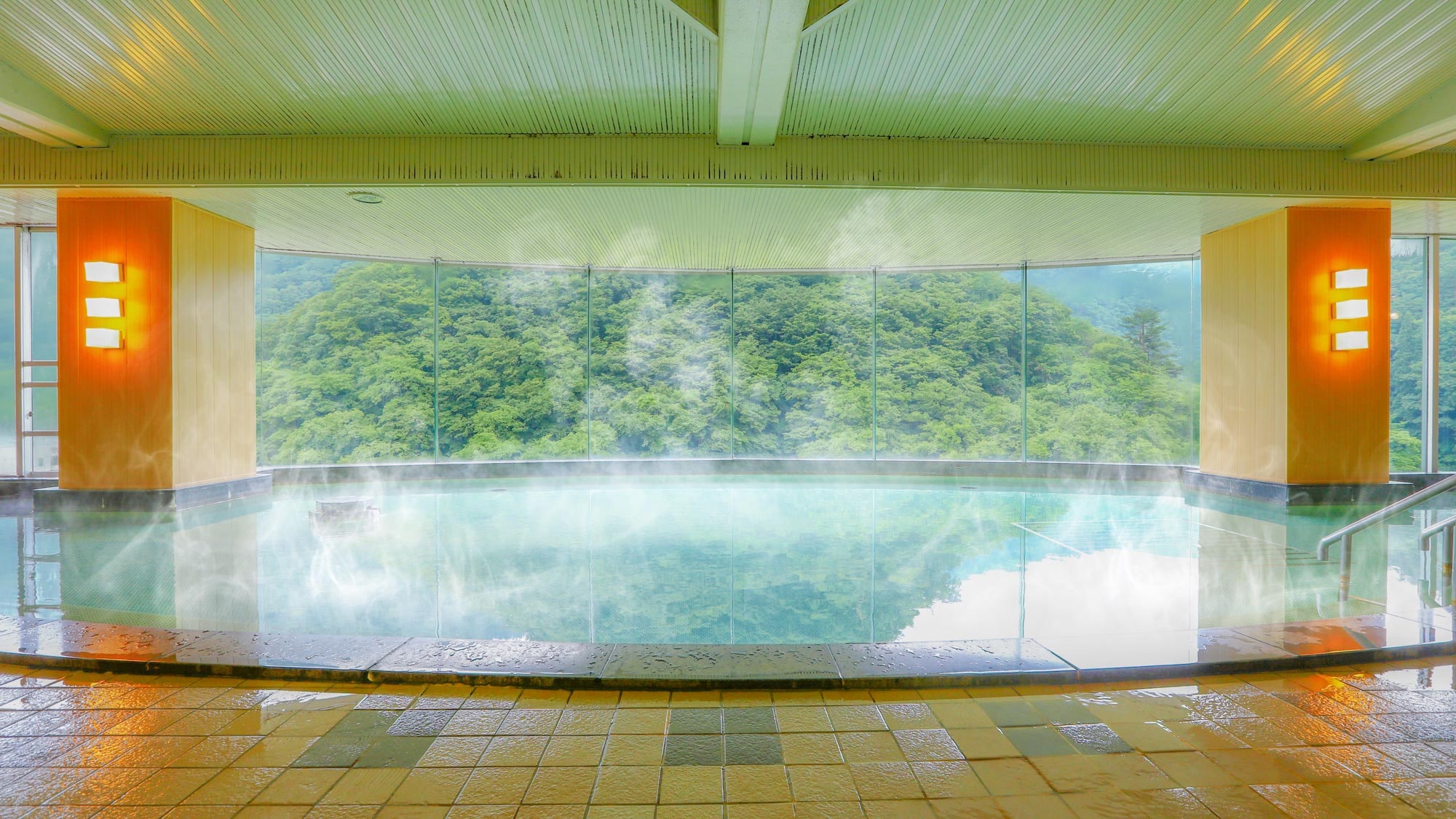 Large communal bath