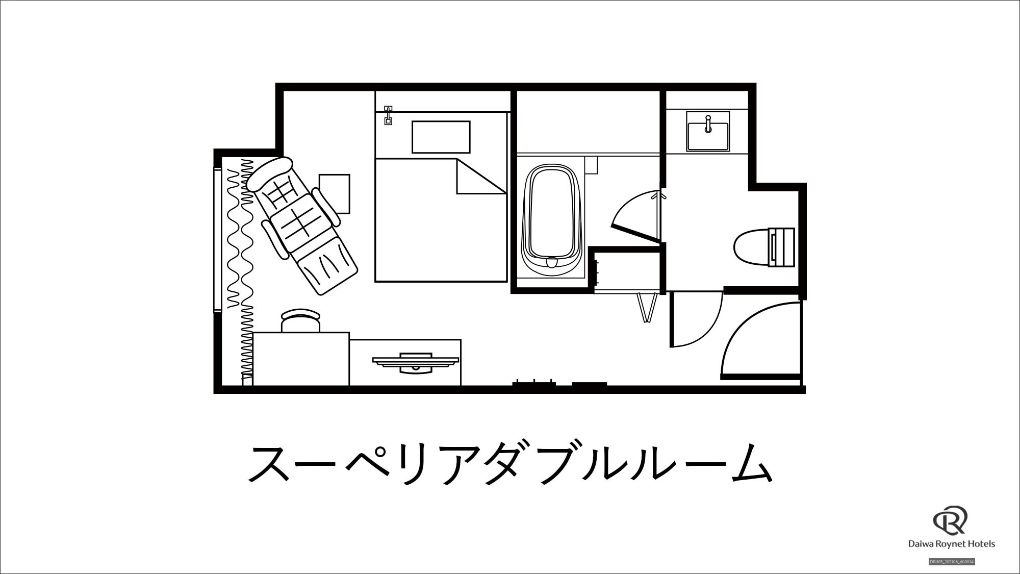 Superior double floor plan