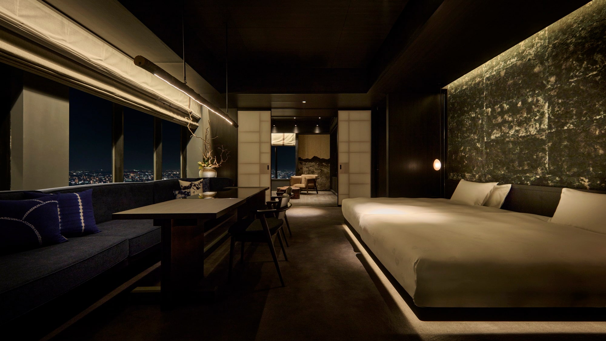 Phòng Suite [Timeless] (90,8m², tầng 32) [Không hút thuốc] Hình ảnh phòng khách