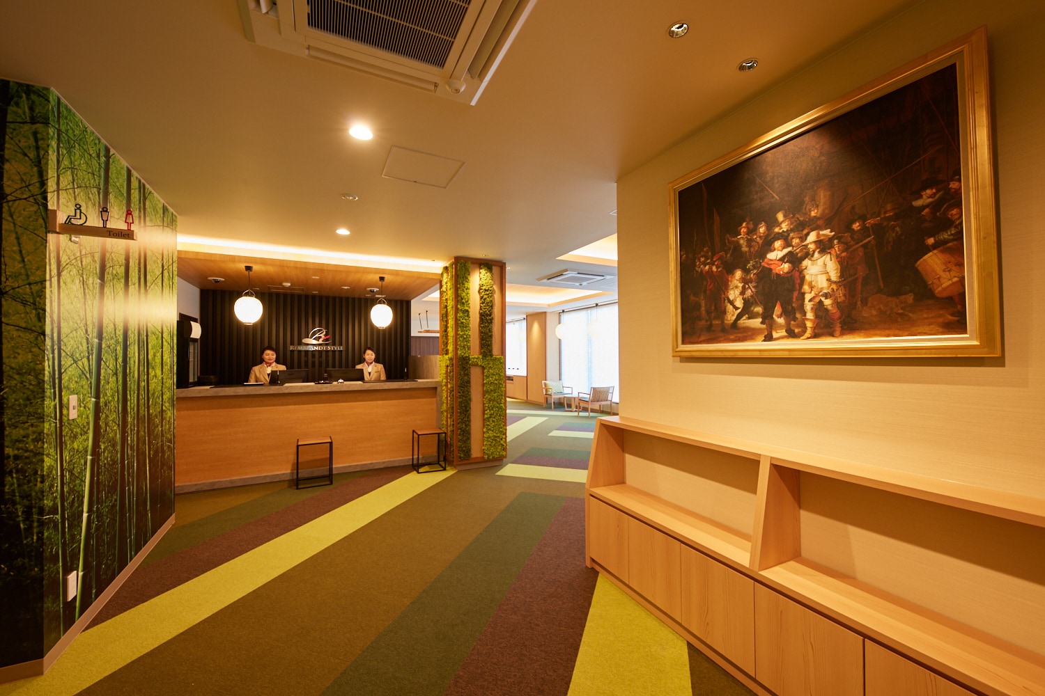 Front lobby