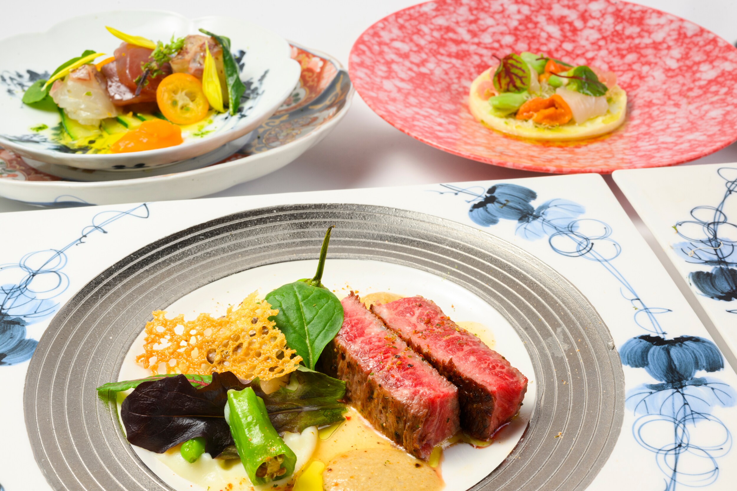 3 dishes