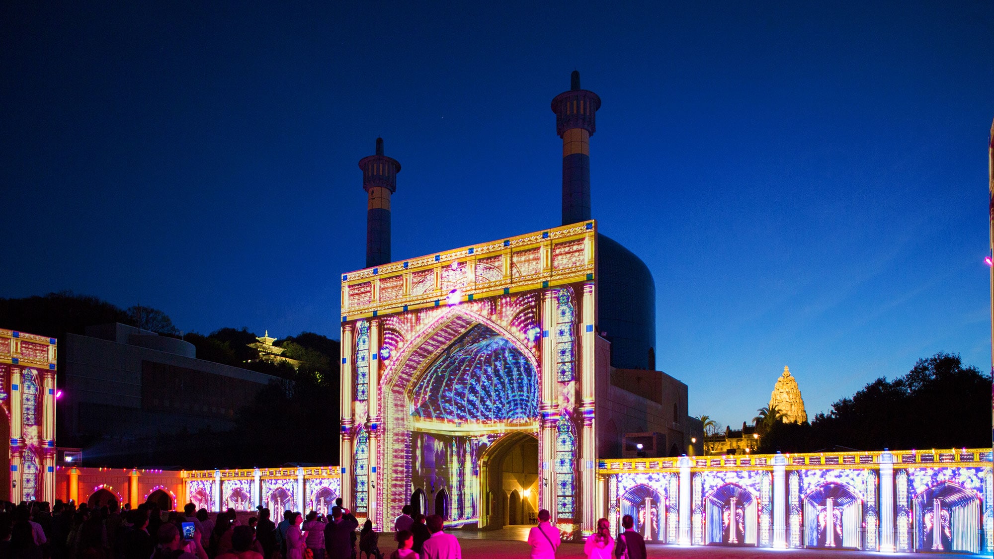 3D Projection Mapping "Legend Palace"