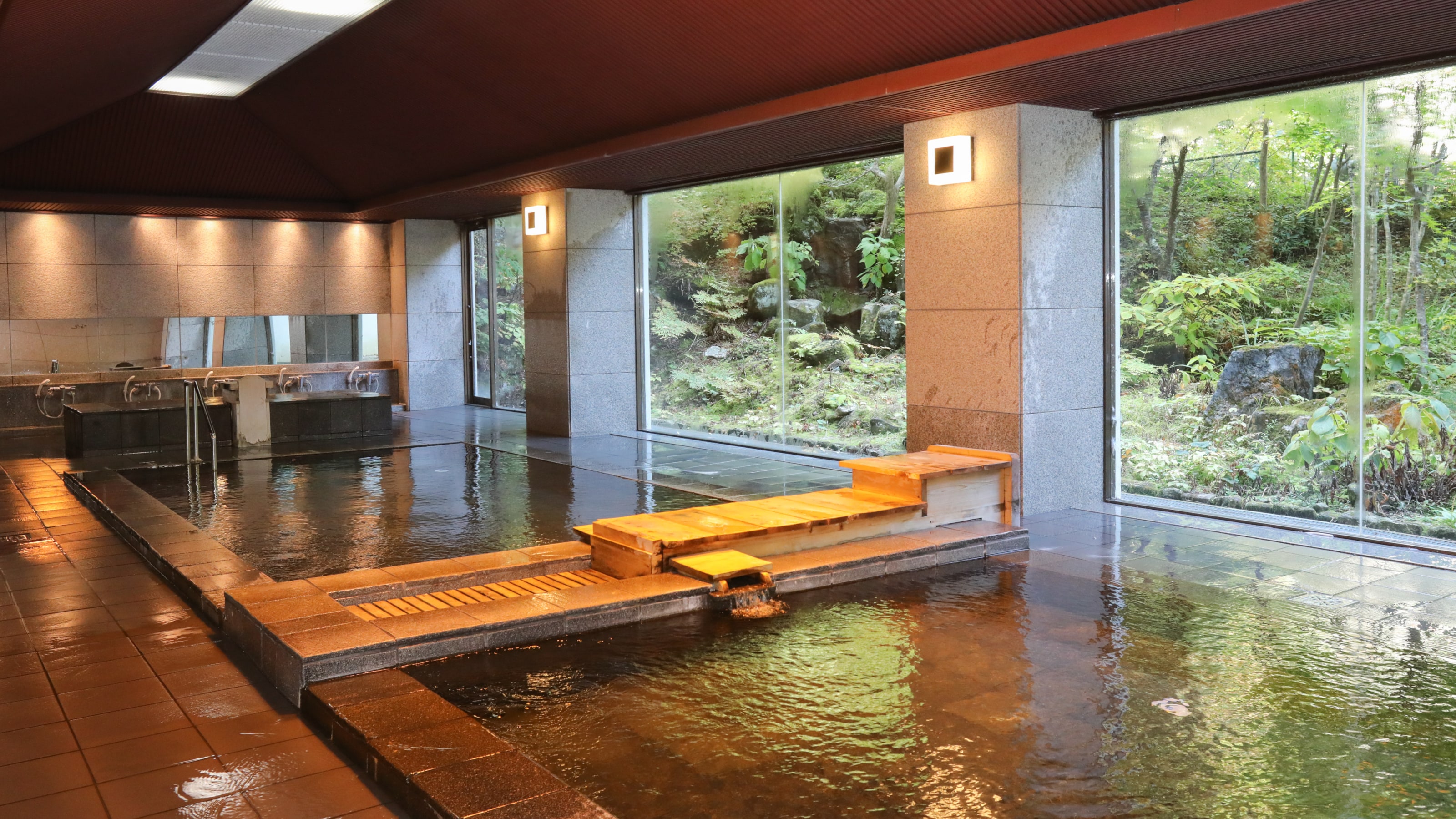 Large communal bath