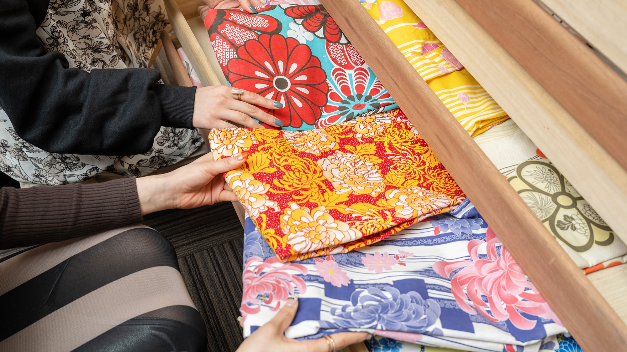 ■Colored Yukata Rental■