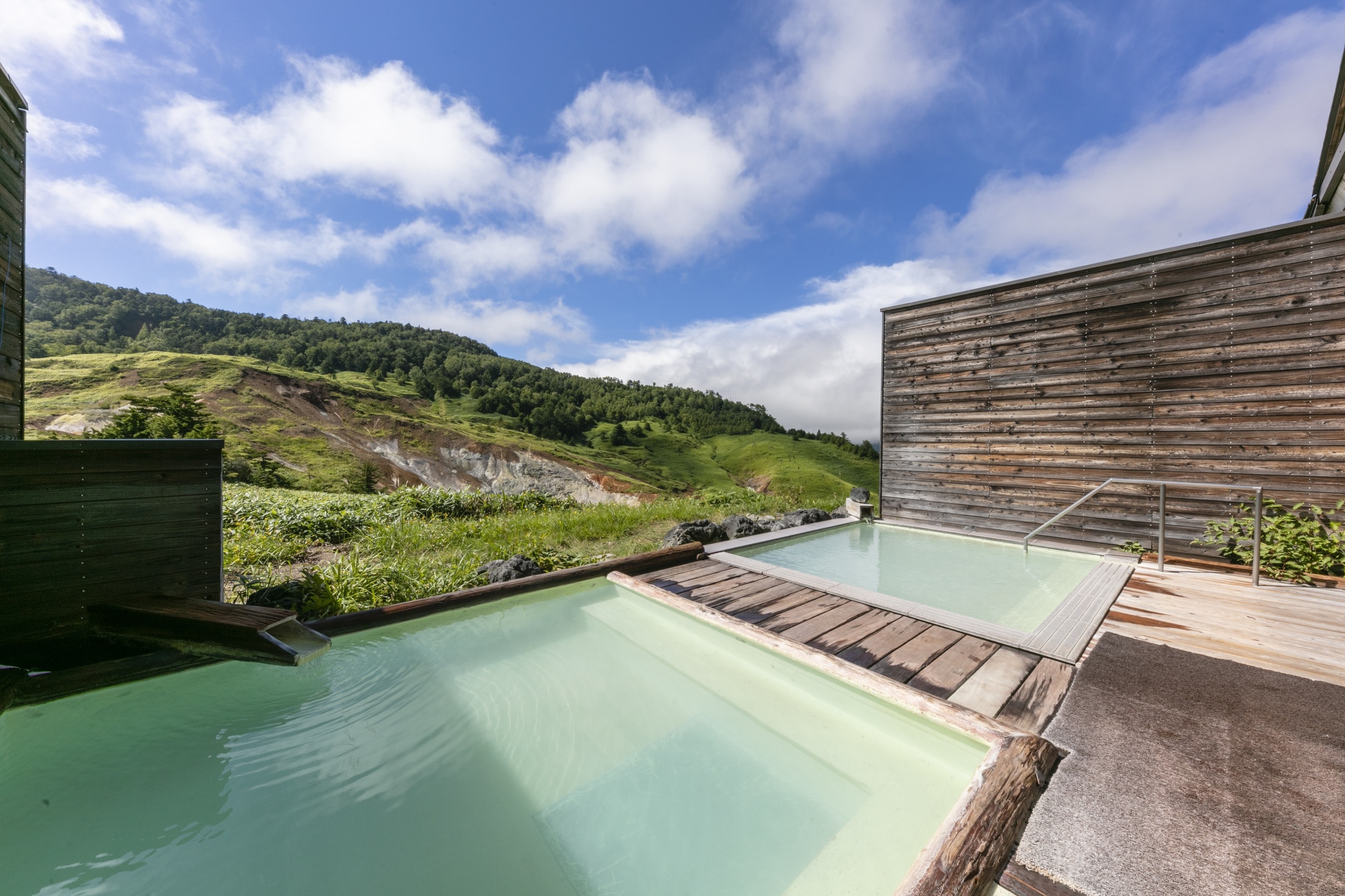 Spectacular open-air bath