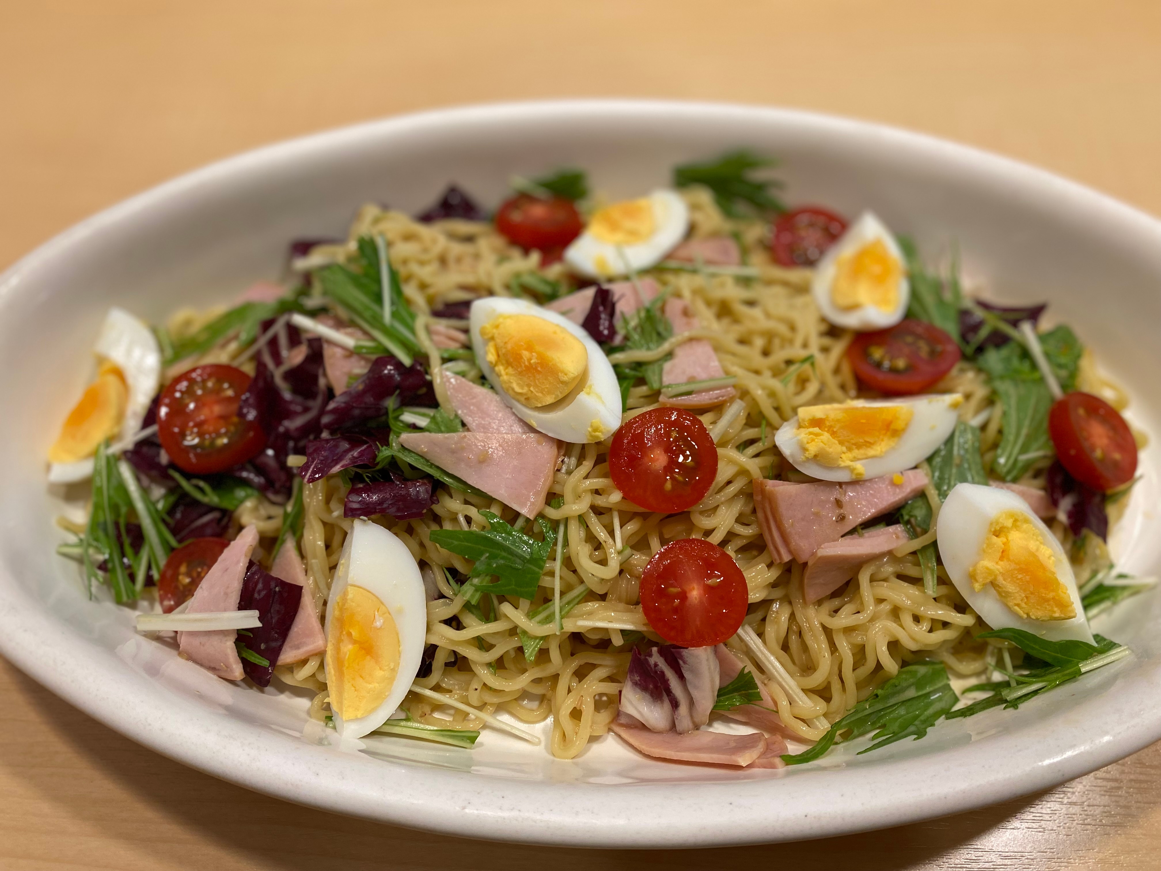 Breakfast image (Originated in Sapporo! "Ramen Salad")