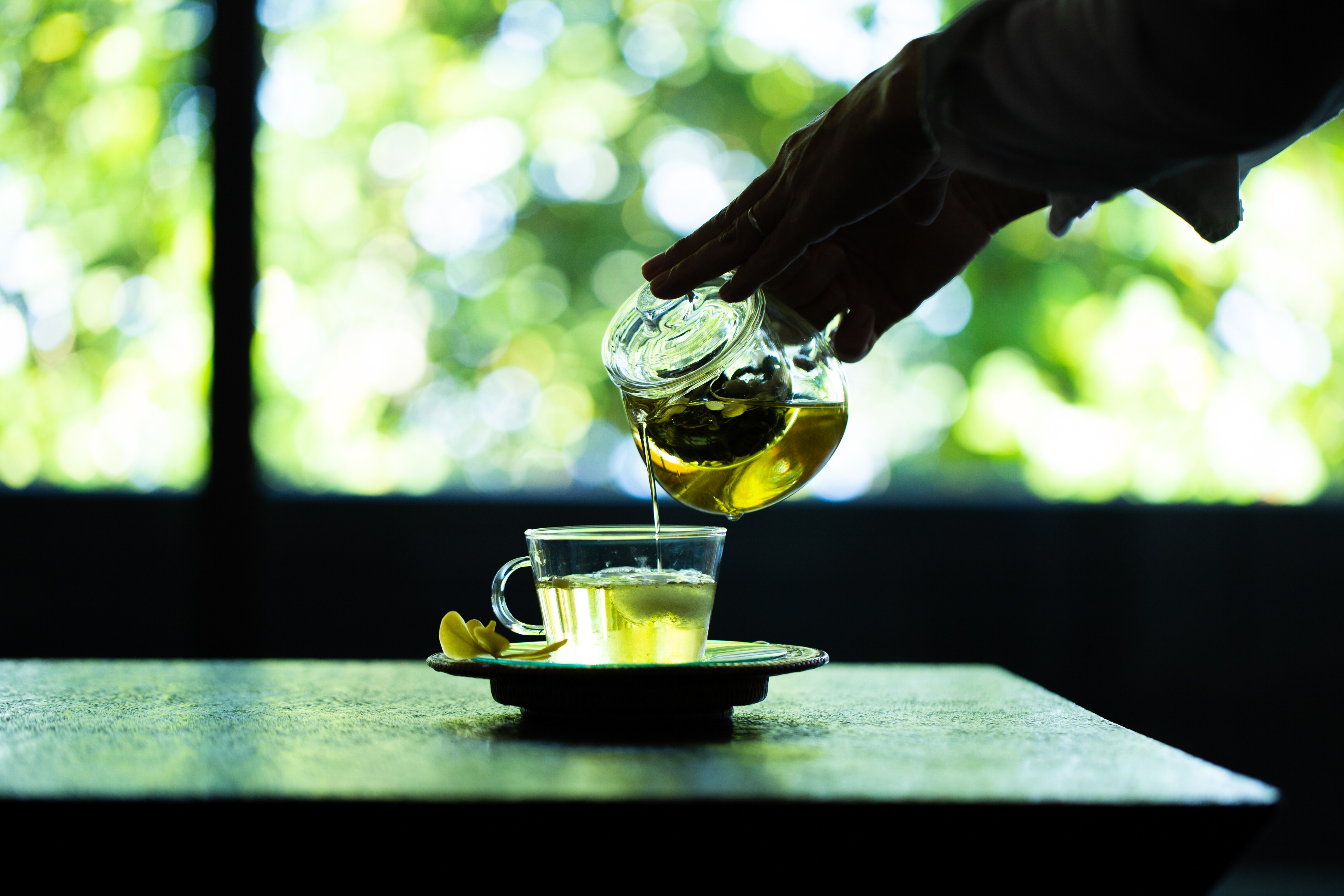 清明茶混合茶與茉莉花香