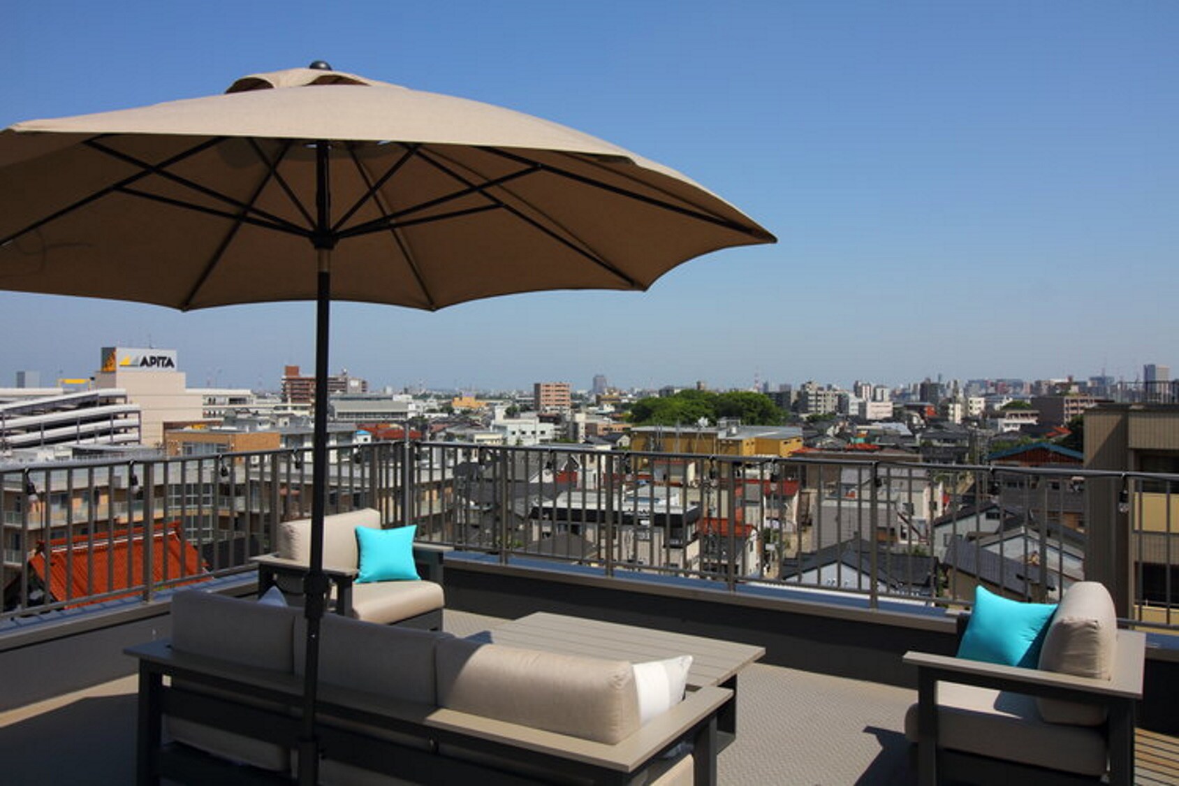Rooftop terrace