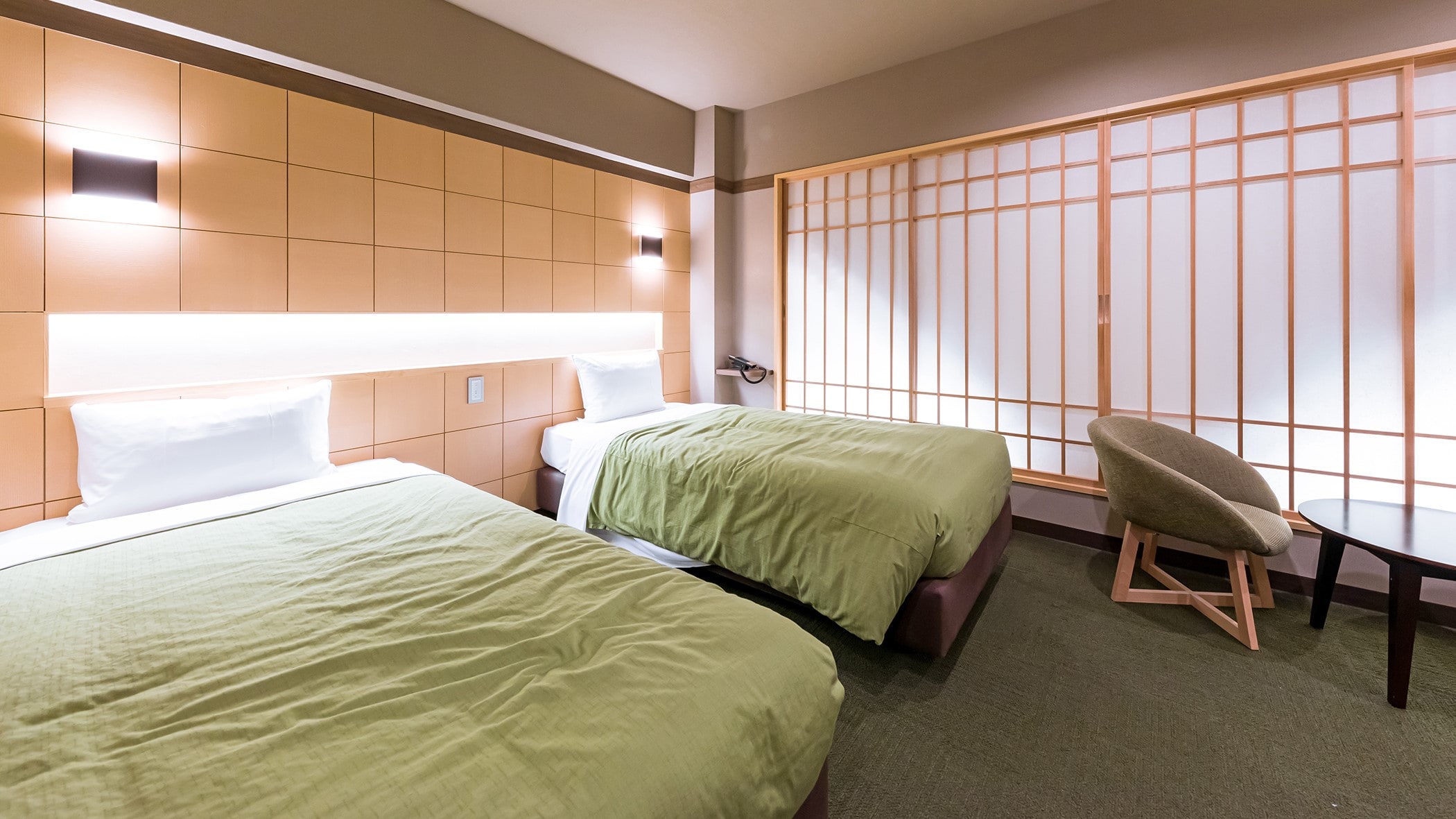 ツインルーム一例（デラックスツインルーム）