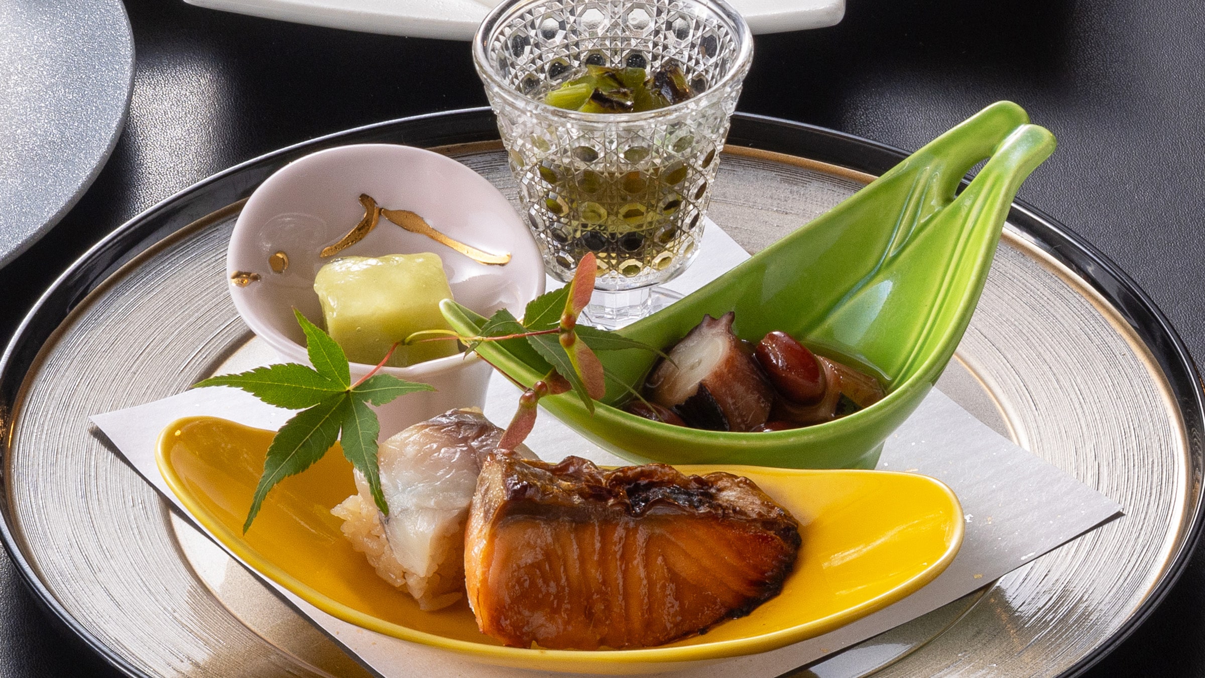 Menu Kaiseki Jepang (22 Juli - 2 September) [Makanan Pembuka]