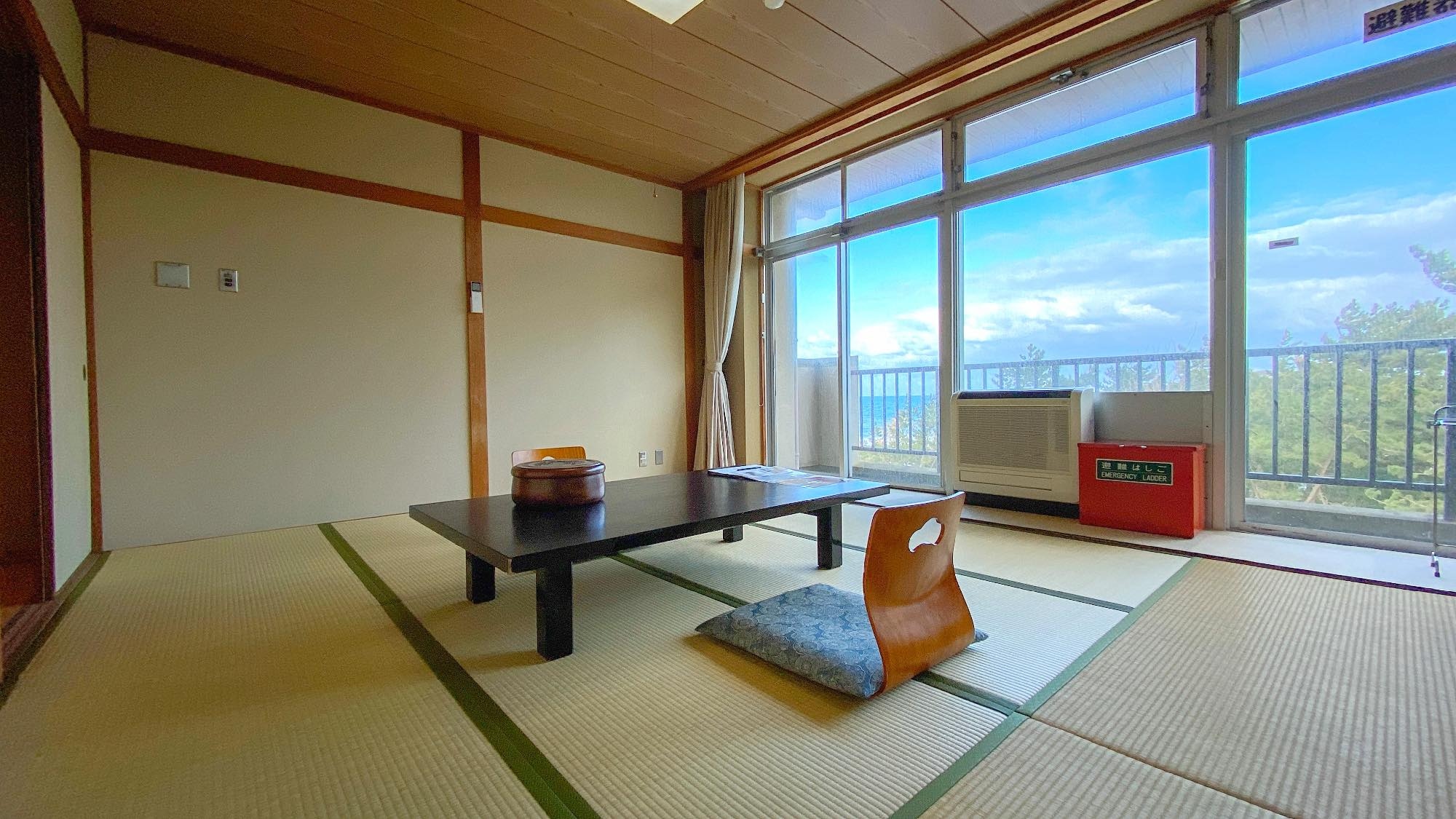 [禁烟] 日式海景房 10张榻榻米（带卫生间和洗衣机）