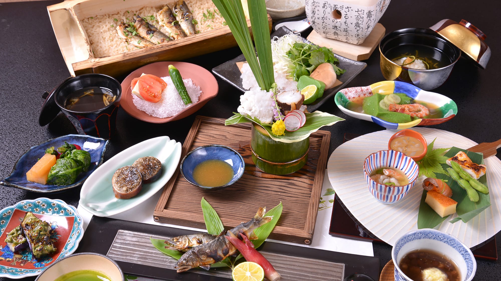 *[Dinner example] Kaiseki cuisine, the chef's pride and joy, made with natural ingredients. We will deliver the most delicious dish of the day.