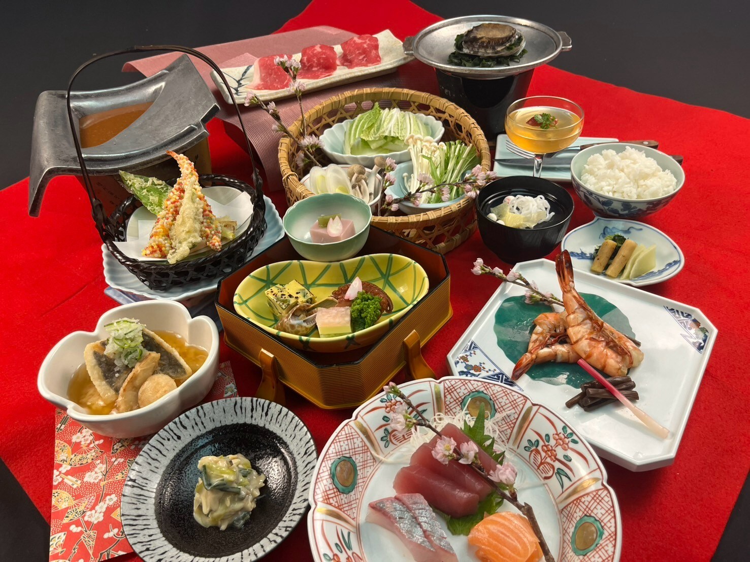 Spring Kaiseki (Plum + Abalone)