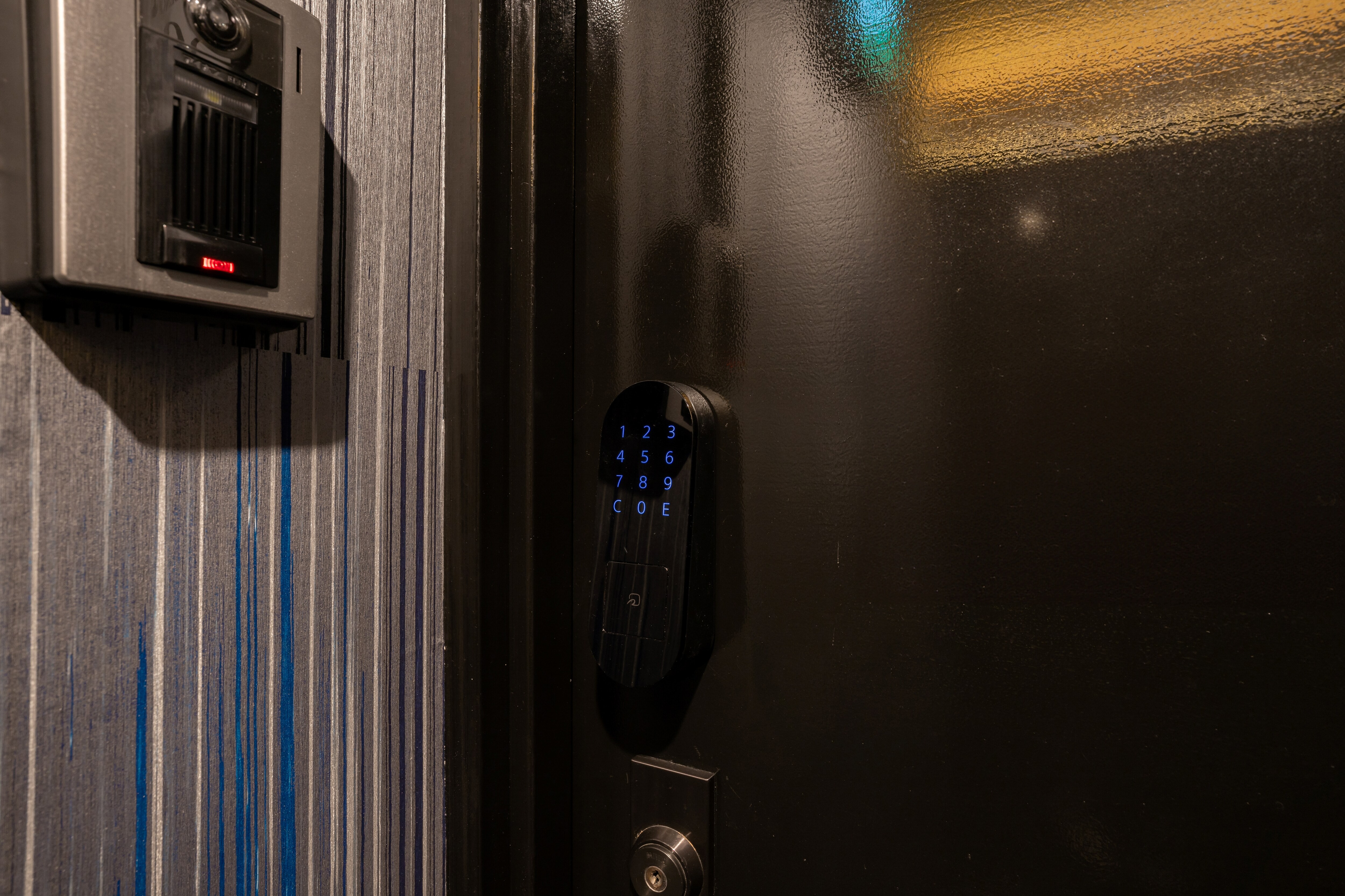 Annex: Security facilities: Each guest will be given a different PIN number.