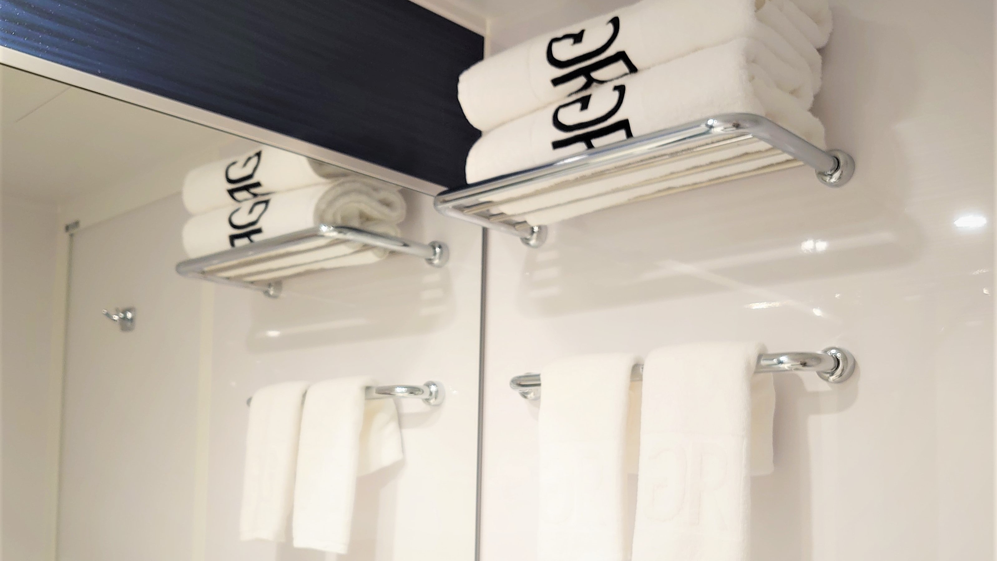 客房浴室 浴巾和麵巾