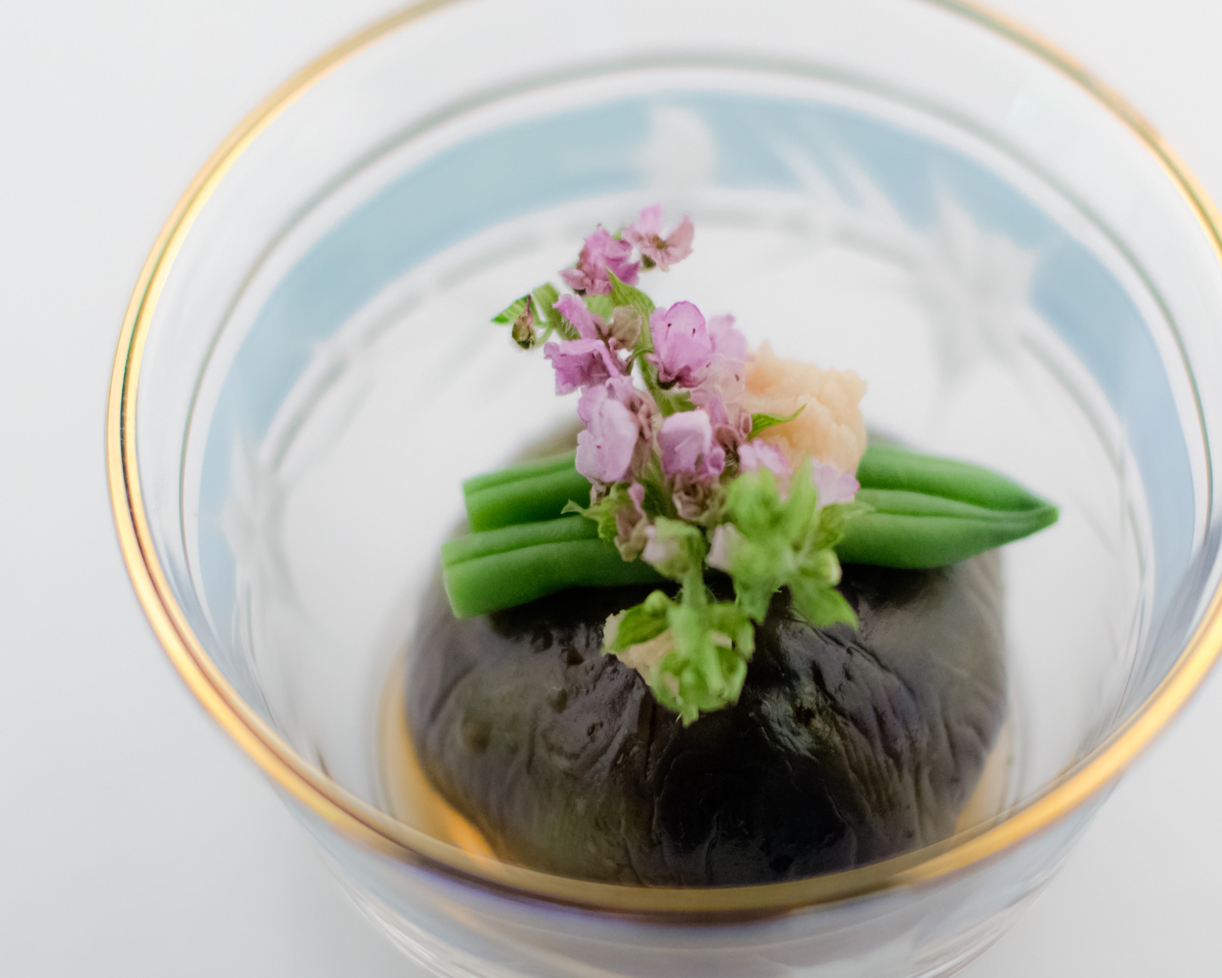 Kamo eggplant's vegetarian fu