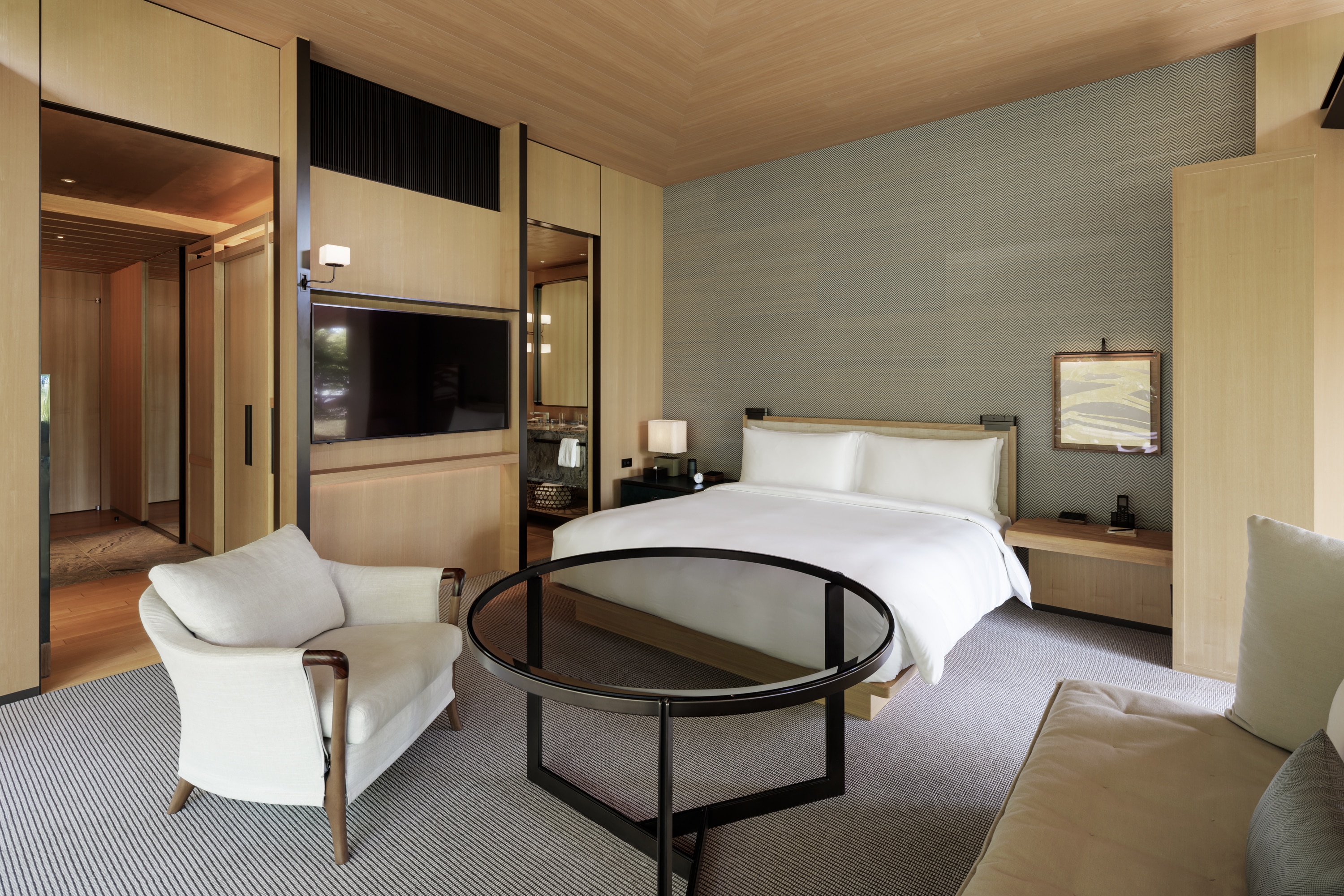 Kamar King dengan Pemandangan Pagoda 1 tempat tidur