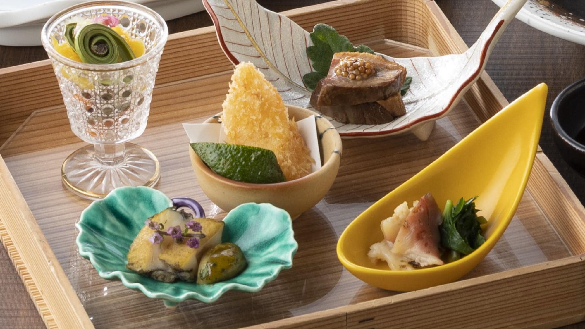 春季原創日式料理開胃菜 *圖片