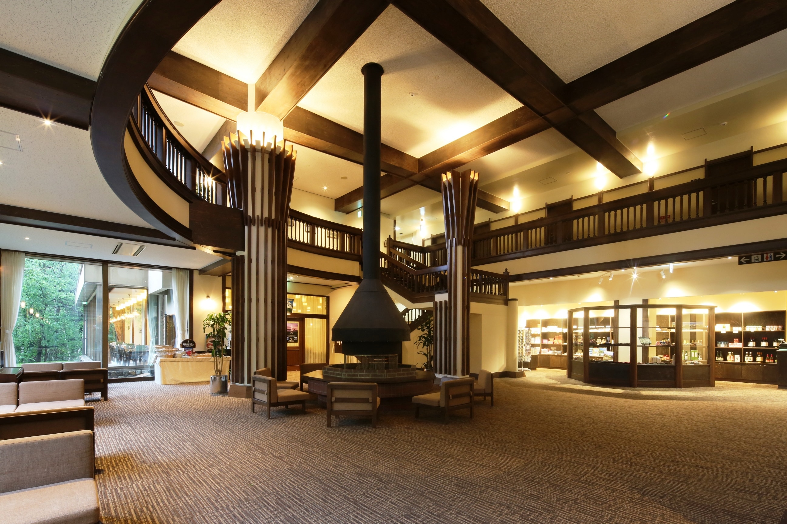 Hotel lobby