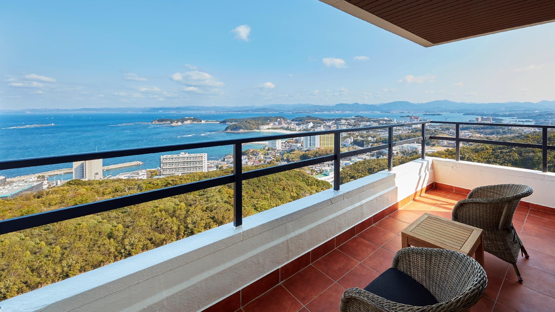 Ocean view royal suite view