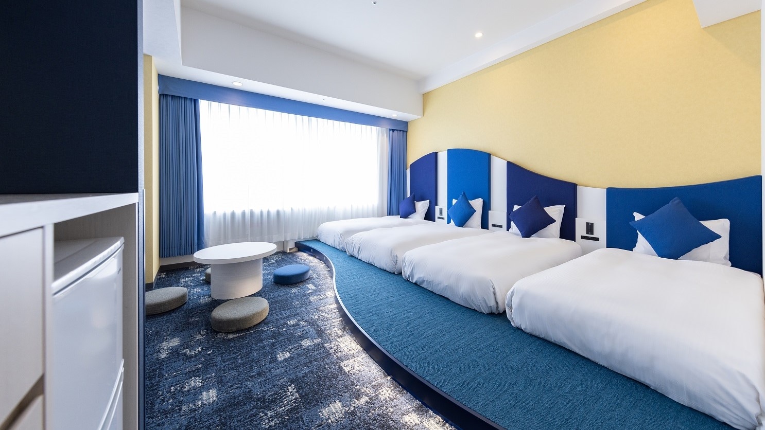 [Low bed] Superior Fourth (37 square meters *4 beds permanently installed)