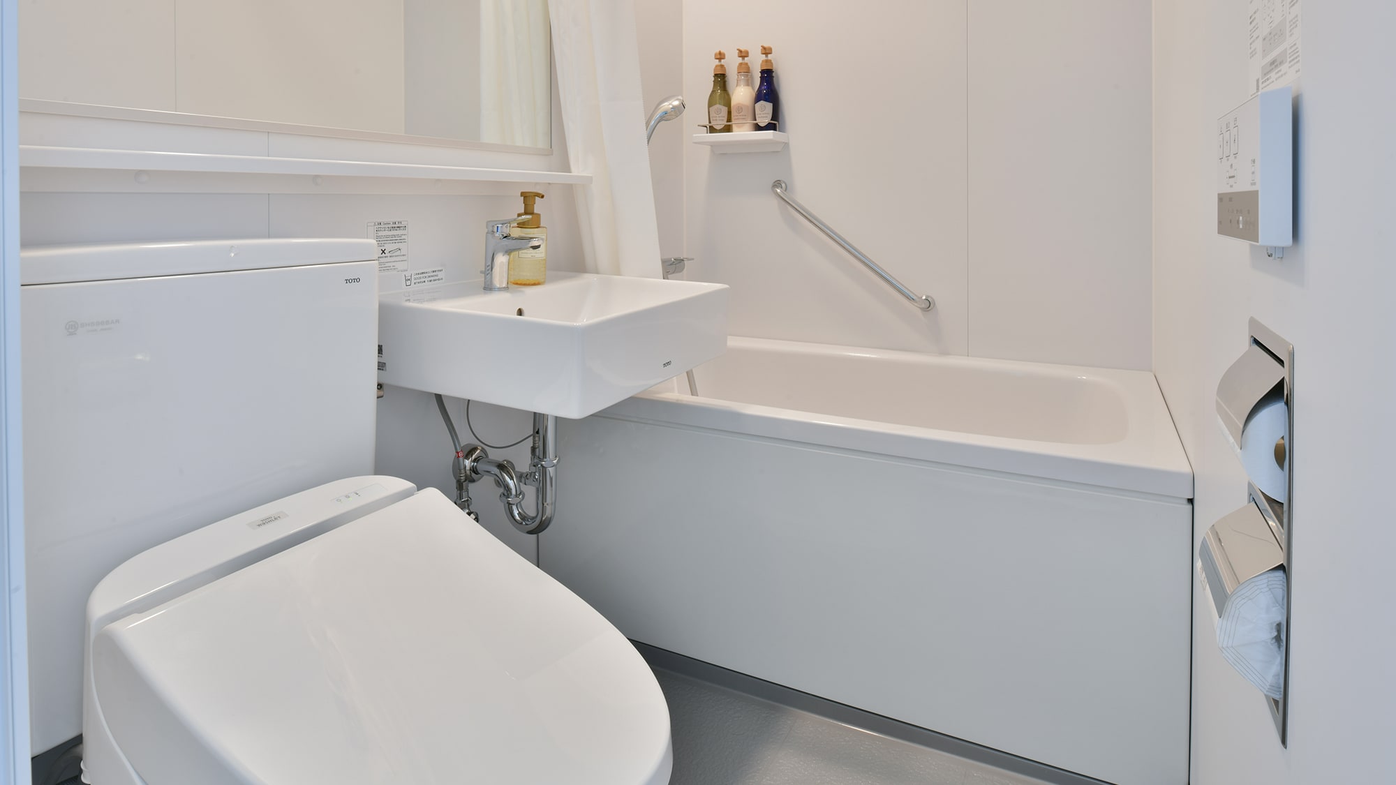 Standard Twin You can heal your daily fatigue in the spacious bath.