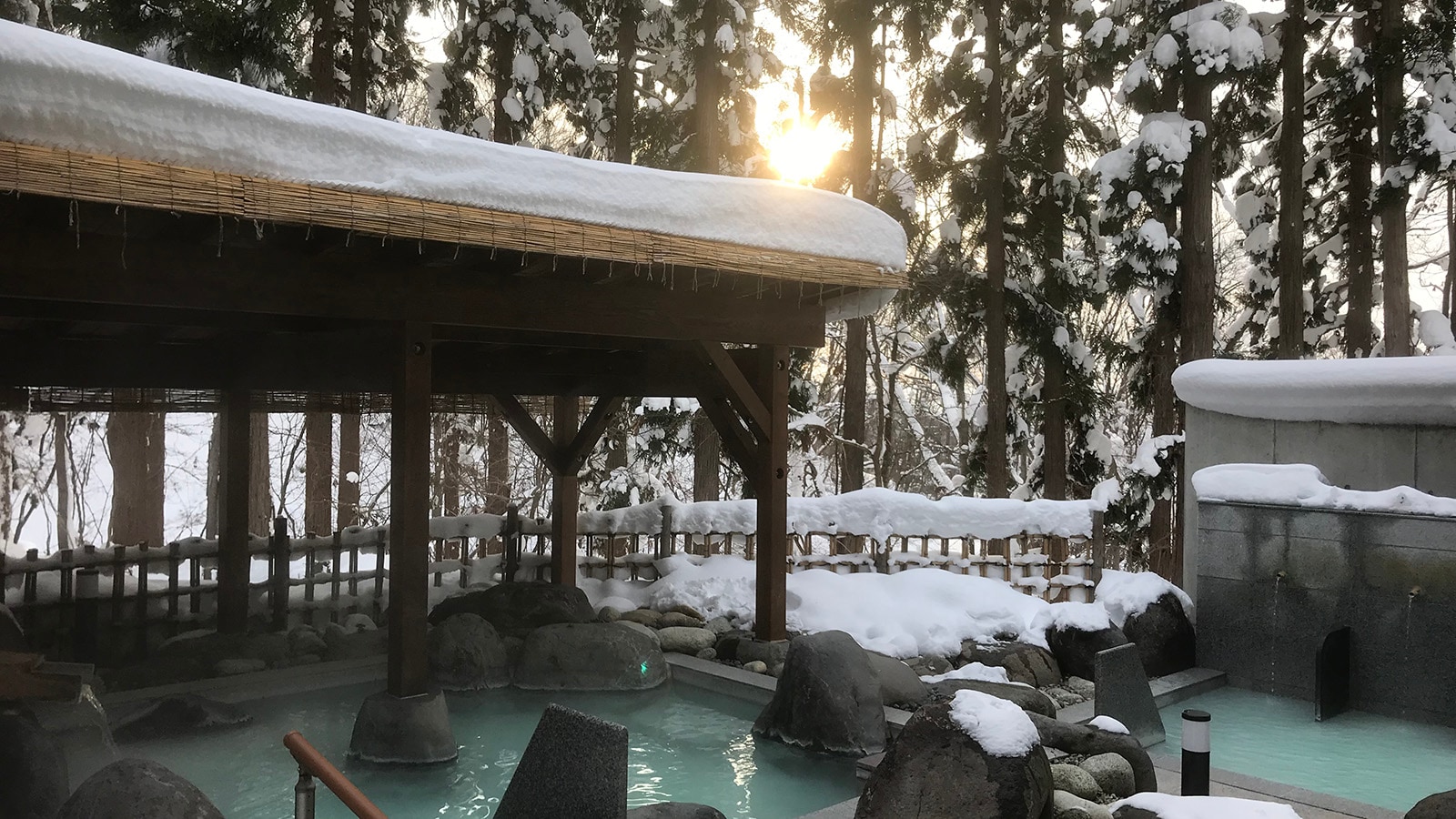 雪見露天浴池 女性露天浴池