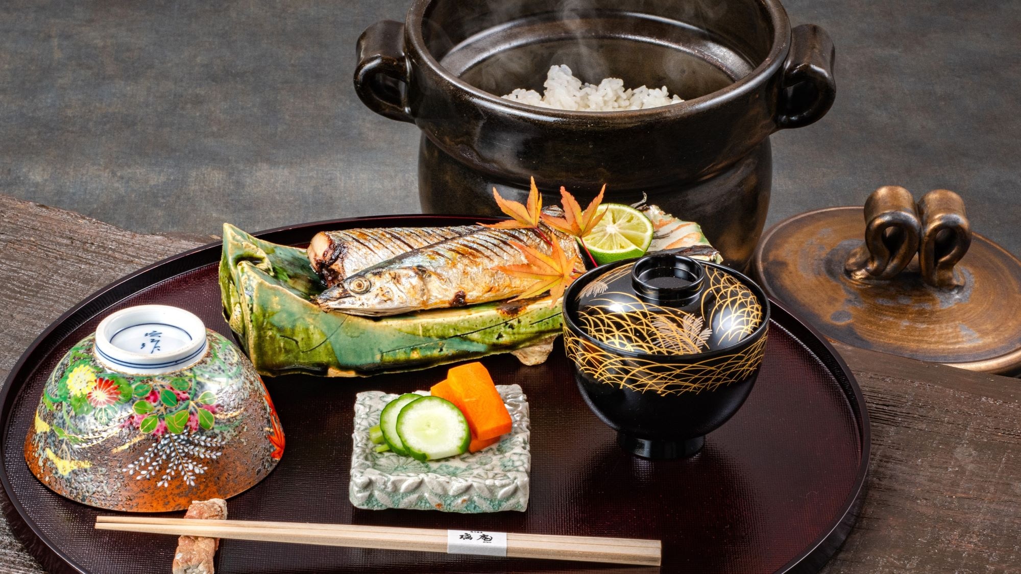 An example of an autumn menu