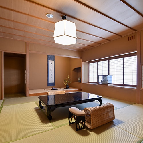 * [Premier Bed Suite / Daphne Flower] Tea room + 13.5 tatami mats + Bedroom 6 tatami mats + Copy 7 tatami mats There is also a folding screen in the room