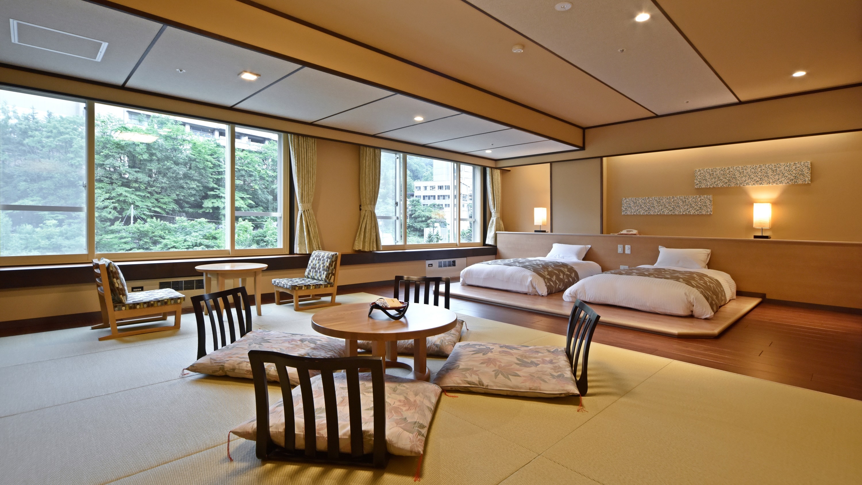 [Modern Japanese-Western style room / 60 square meters]