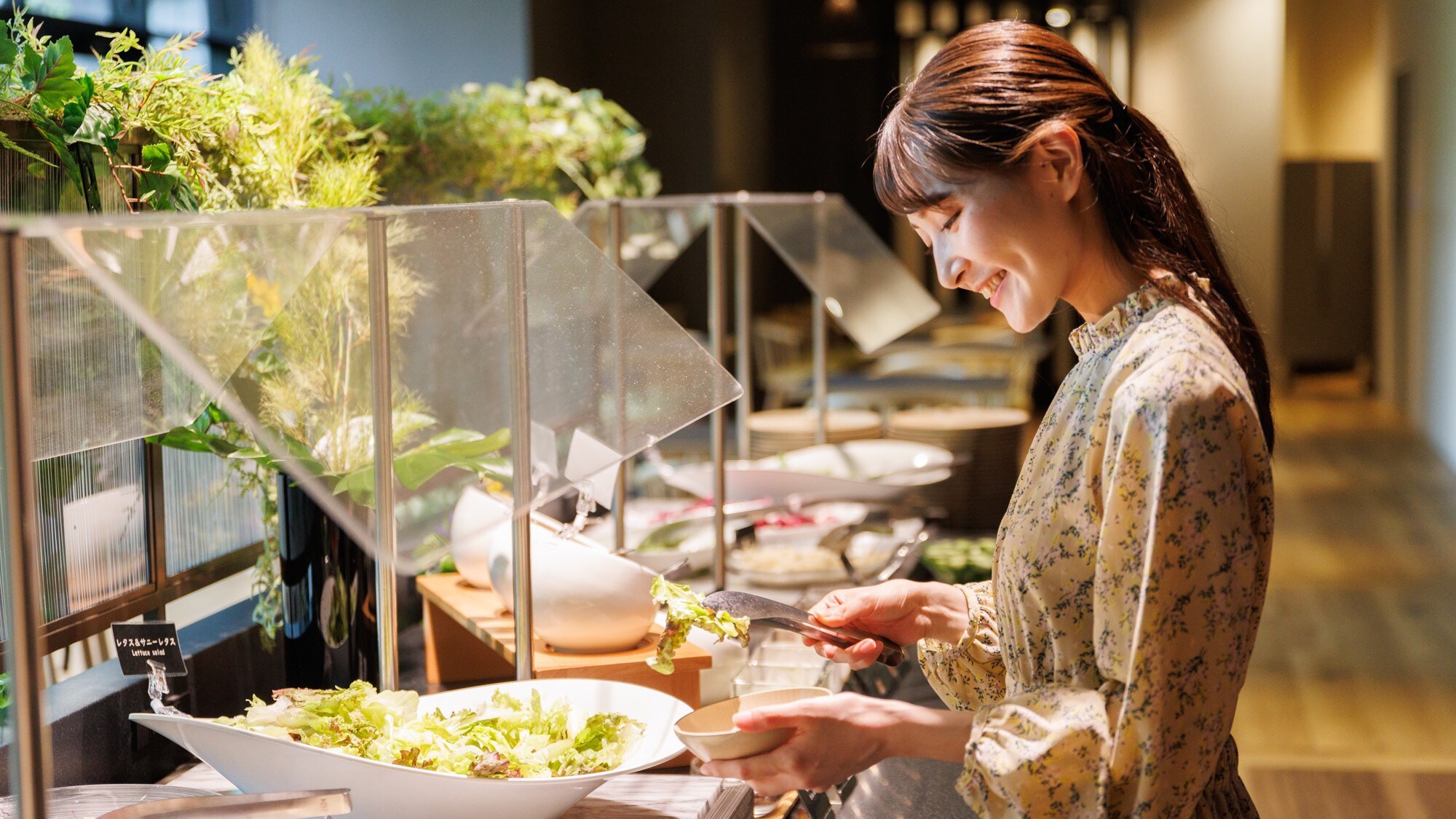 Hình ảnh buffet Nhật Bản, phương Tây và Trung Quốc