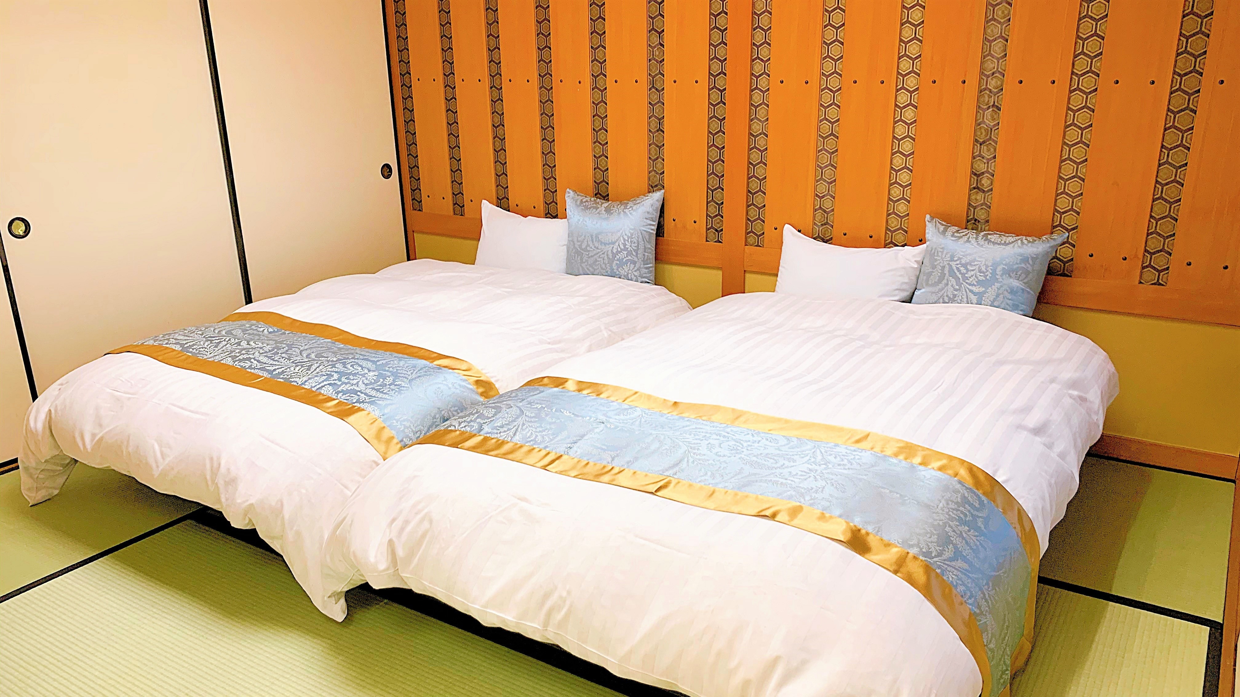 特色客房：12 榻榻米日式客房 + 西式客房（含床）[含浴室和智慧馬桶]