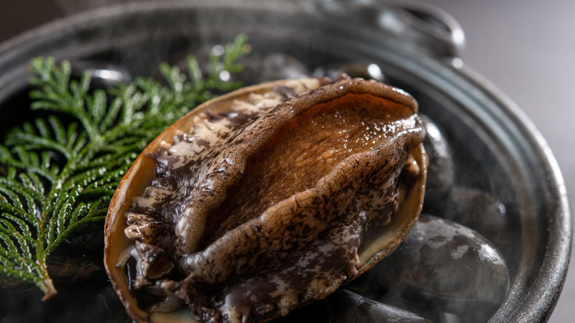 Steamed abalone
