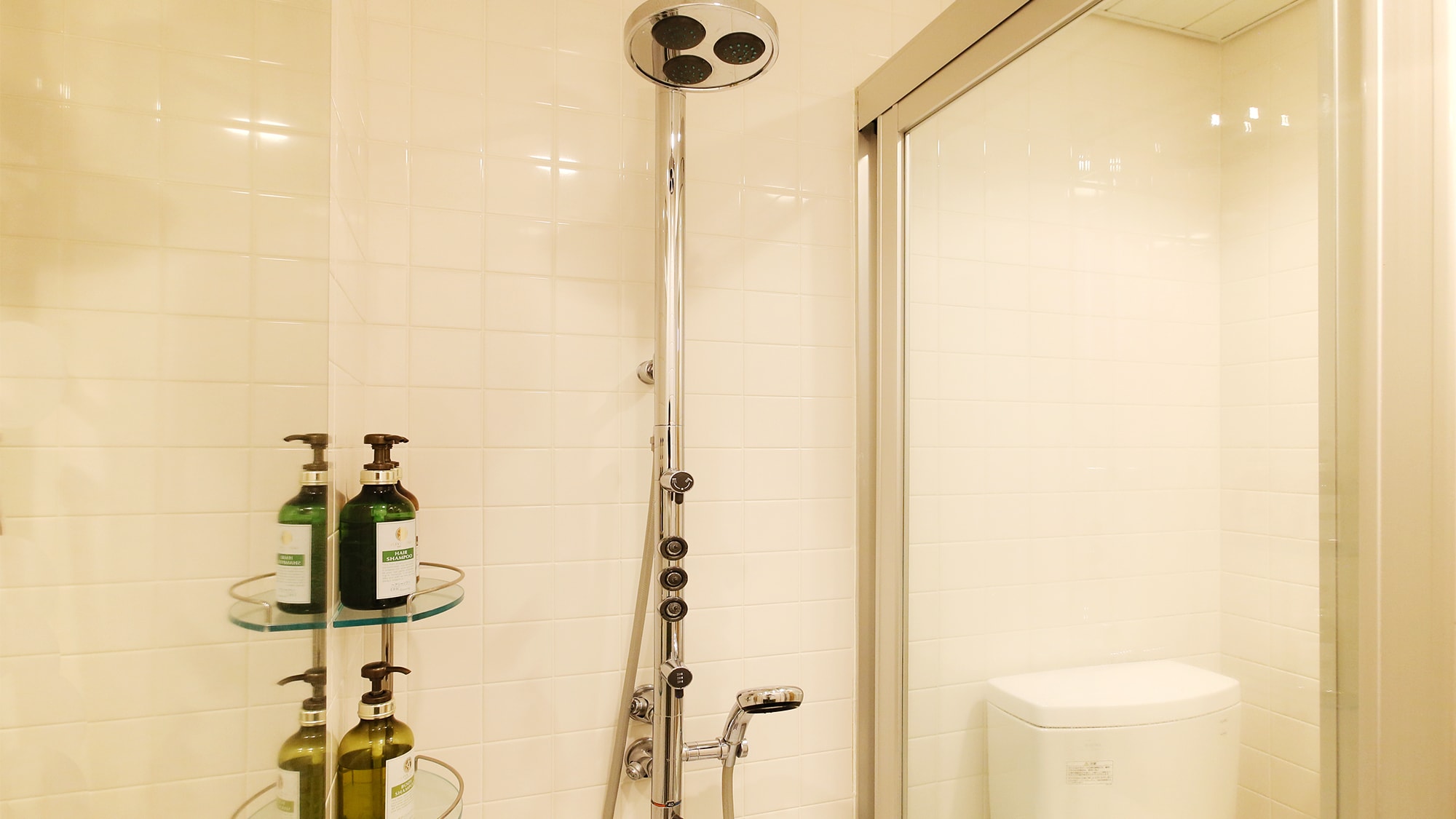 Shower only *No bathtub
