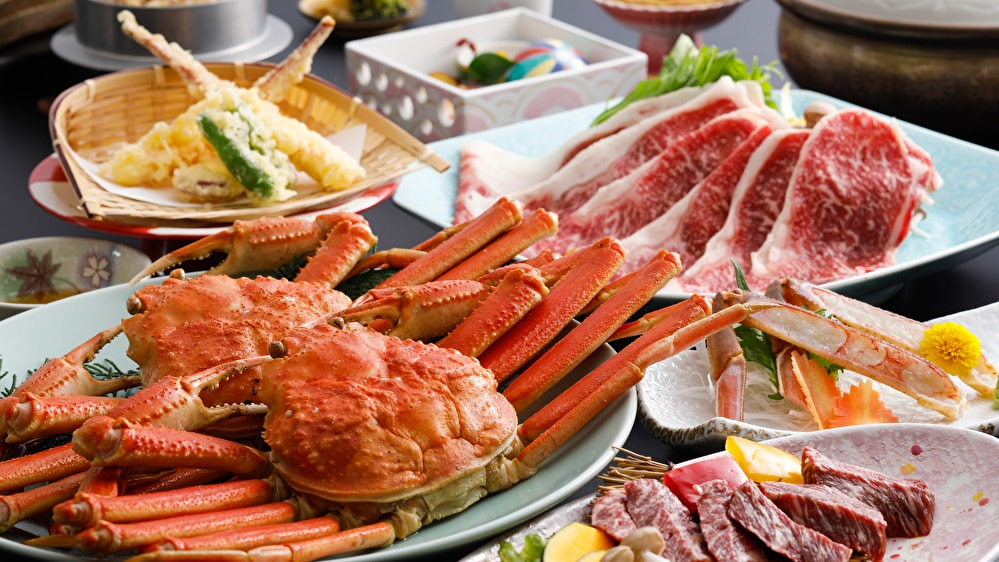 Thực đơn cua tuyết x thịt bò Wagyu "Cua x thịt bò Wagyu"