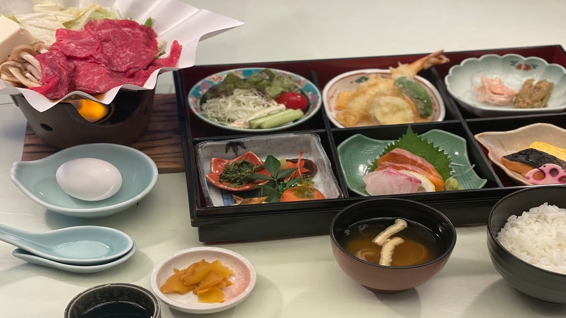 Sukiyaki set meal