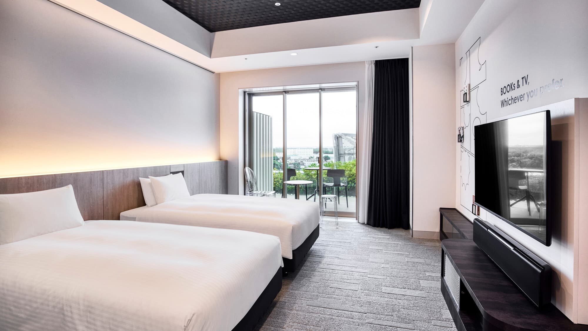 Deluxe Twin Room | 30 sq m / Occupancy: 4 people / Bed width: 120cm x 2 beds