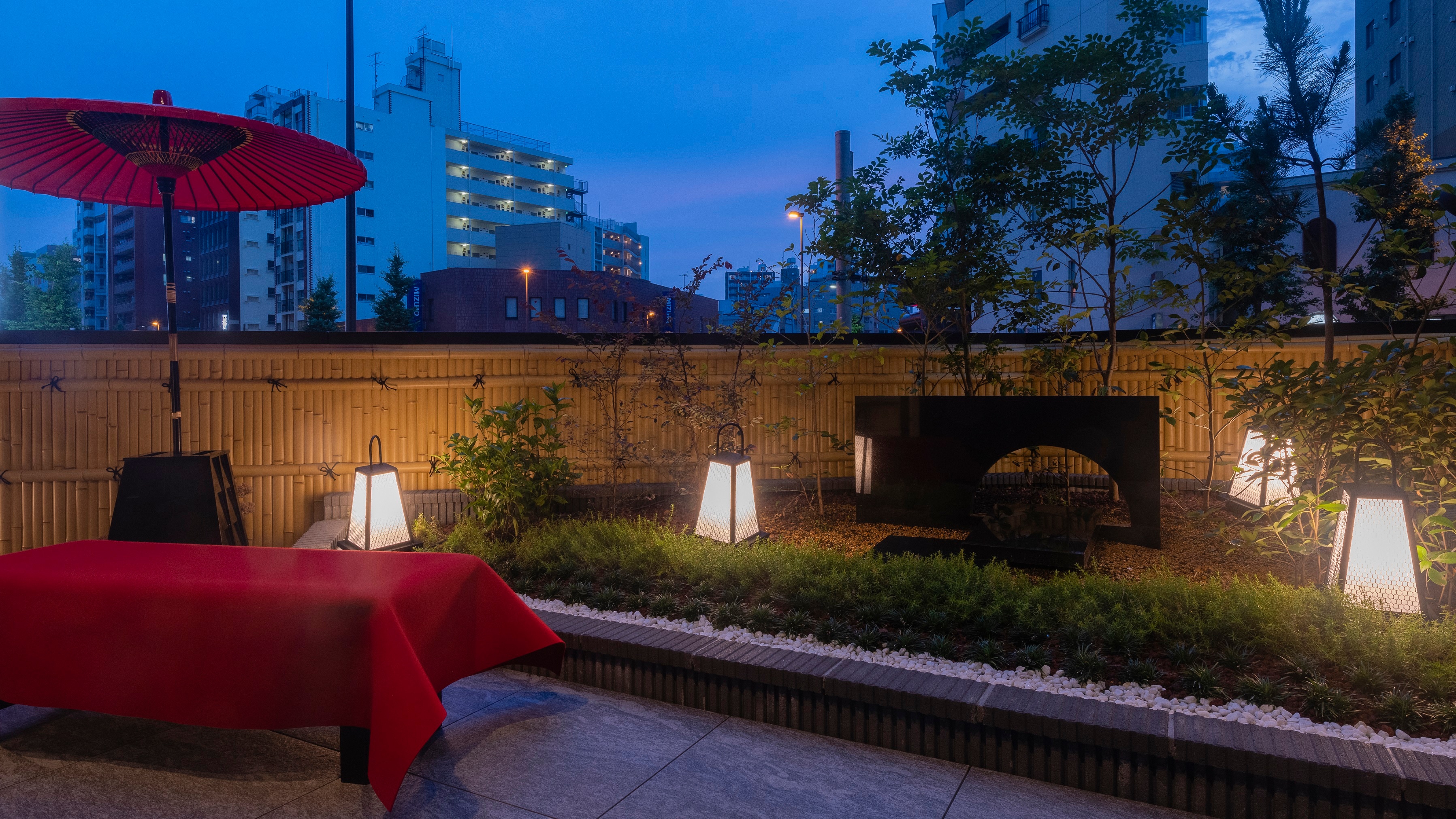 2nd floor terrace ①