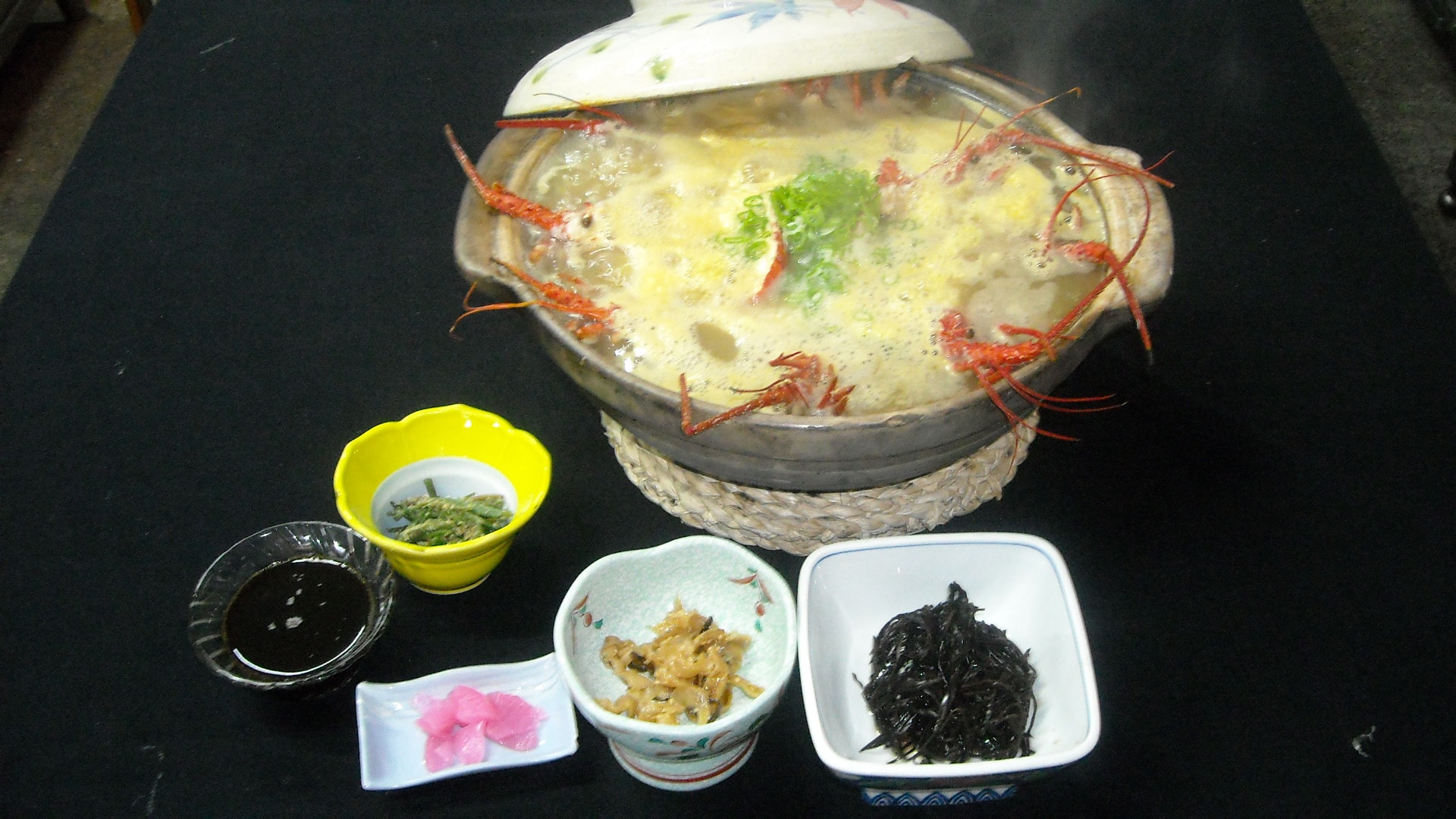 이세 새우의 잡밥