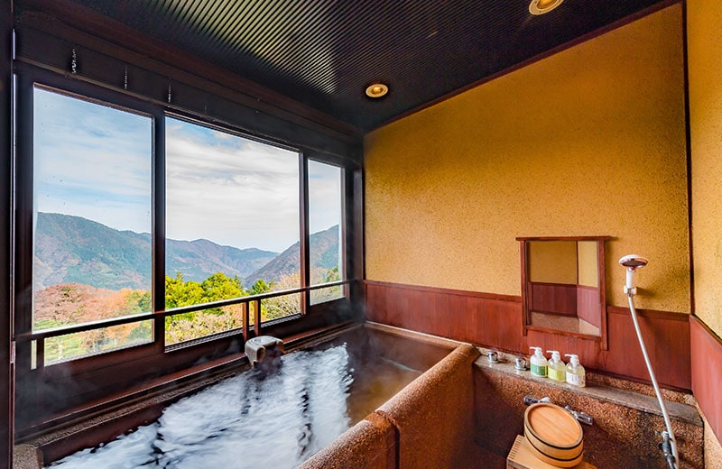 Main building Japanese and Western room "Hakone" bathroom