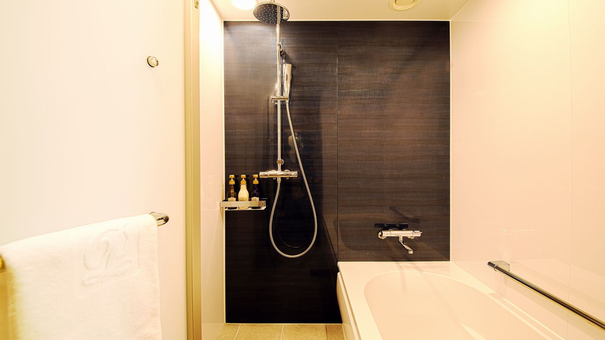 All rooms have separate bath and toilet