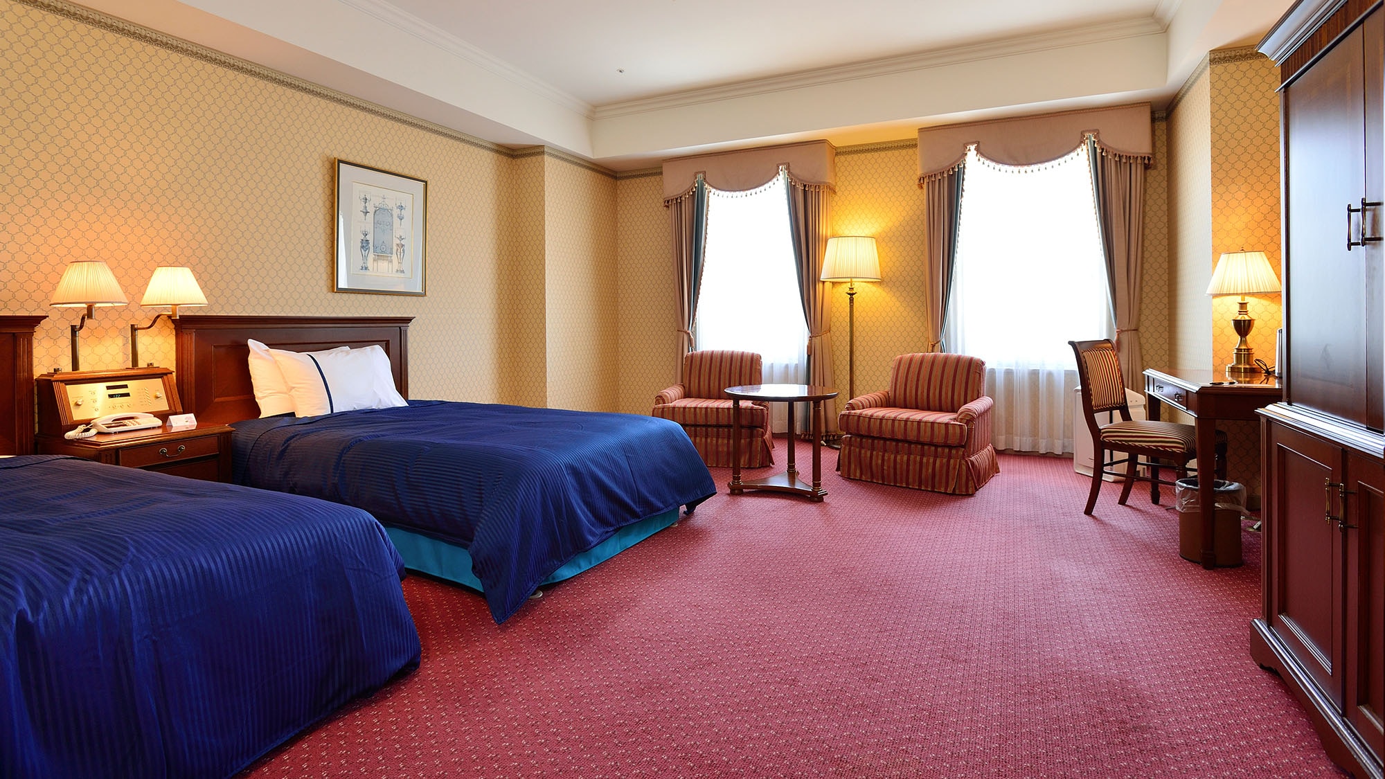 [Guest room example] Deluxe Harbor View Twin